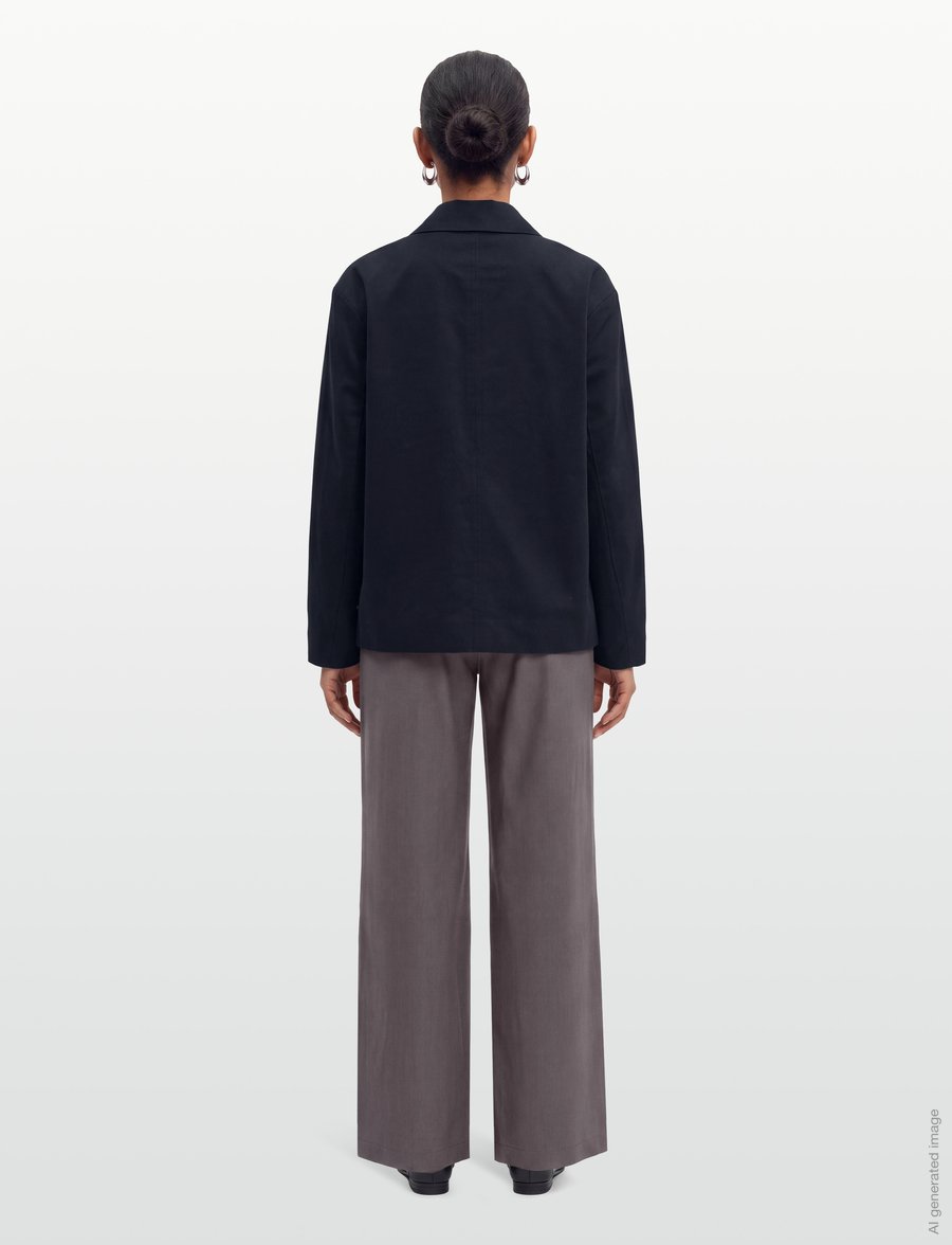 Object - OBJNATALIE L/S LO JACKET REP - sky captain - 4