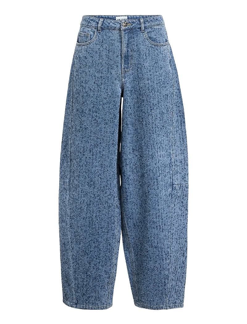 Object - OBJFRIDA MW SUPER BARREL JEANS 143 - barrel jeans - light blue denim - 1