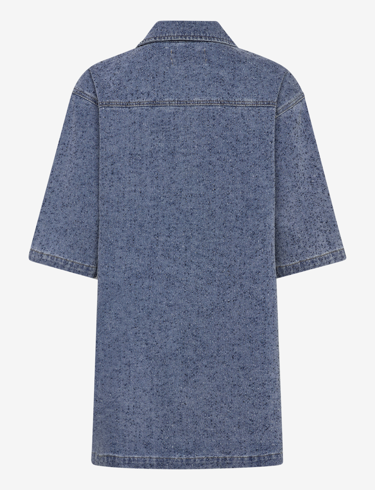 Object - OBJFRIDA 3/4 SLEEVE LO DRESS NOOS - skjortekjoler - light blue denim - 1