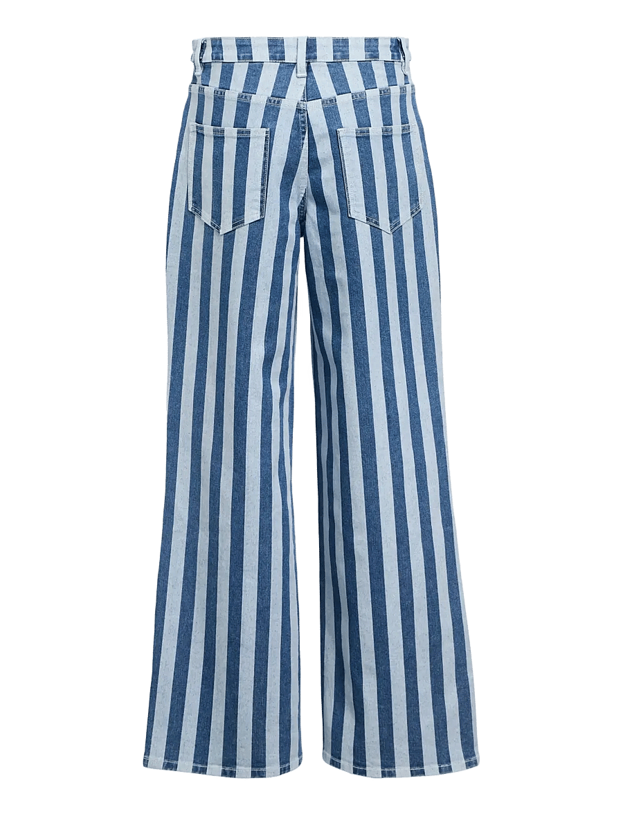 Object - OBJRIO STEFFI MW WIDE JEANS 143 - vida jeans - light blue denim - 2