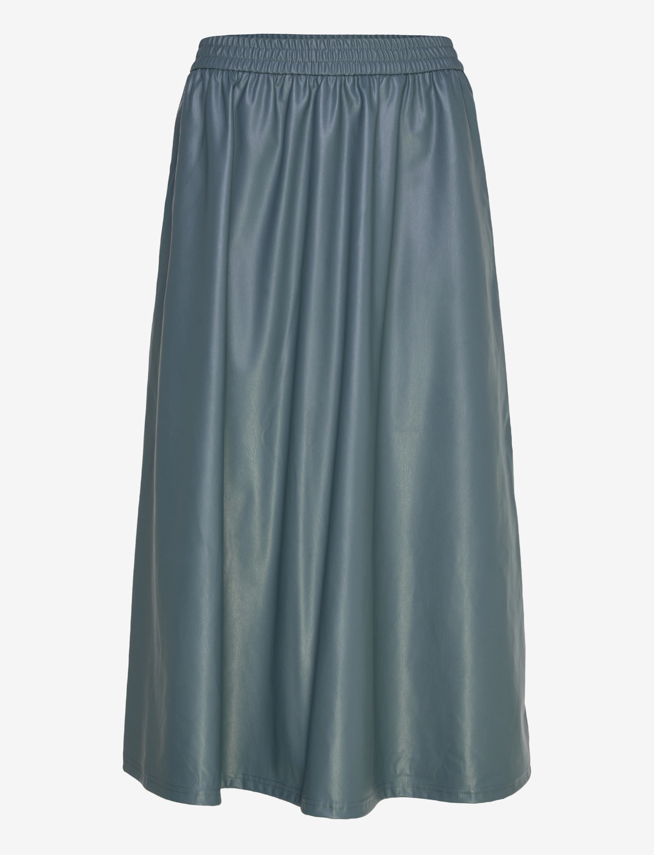 Object - OBJEMERY MW LOSE COATED SKIRT 143 - midiseelikud - dark slate - 0