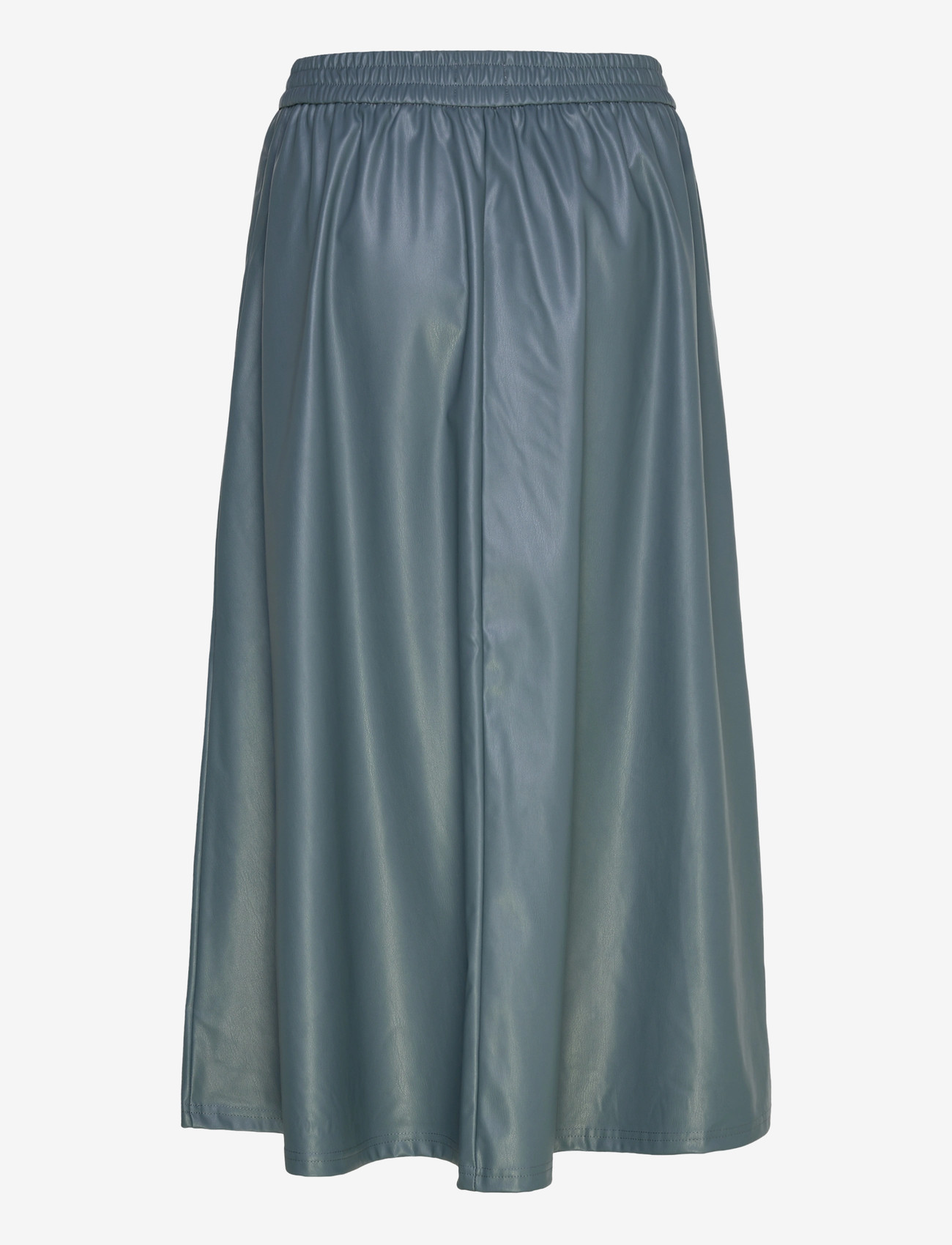 Object - OBJEMERY MW LOSE COATED SKIRT 143 - midiseelikud - dark slate - 1