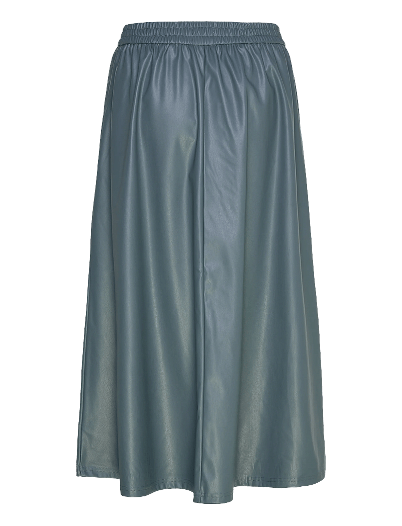 Object - OBJEMERY MW LOSE COATED SKIRT 143 - midiseelikud - dark slate - 1