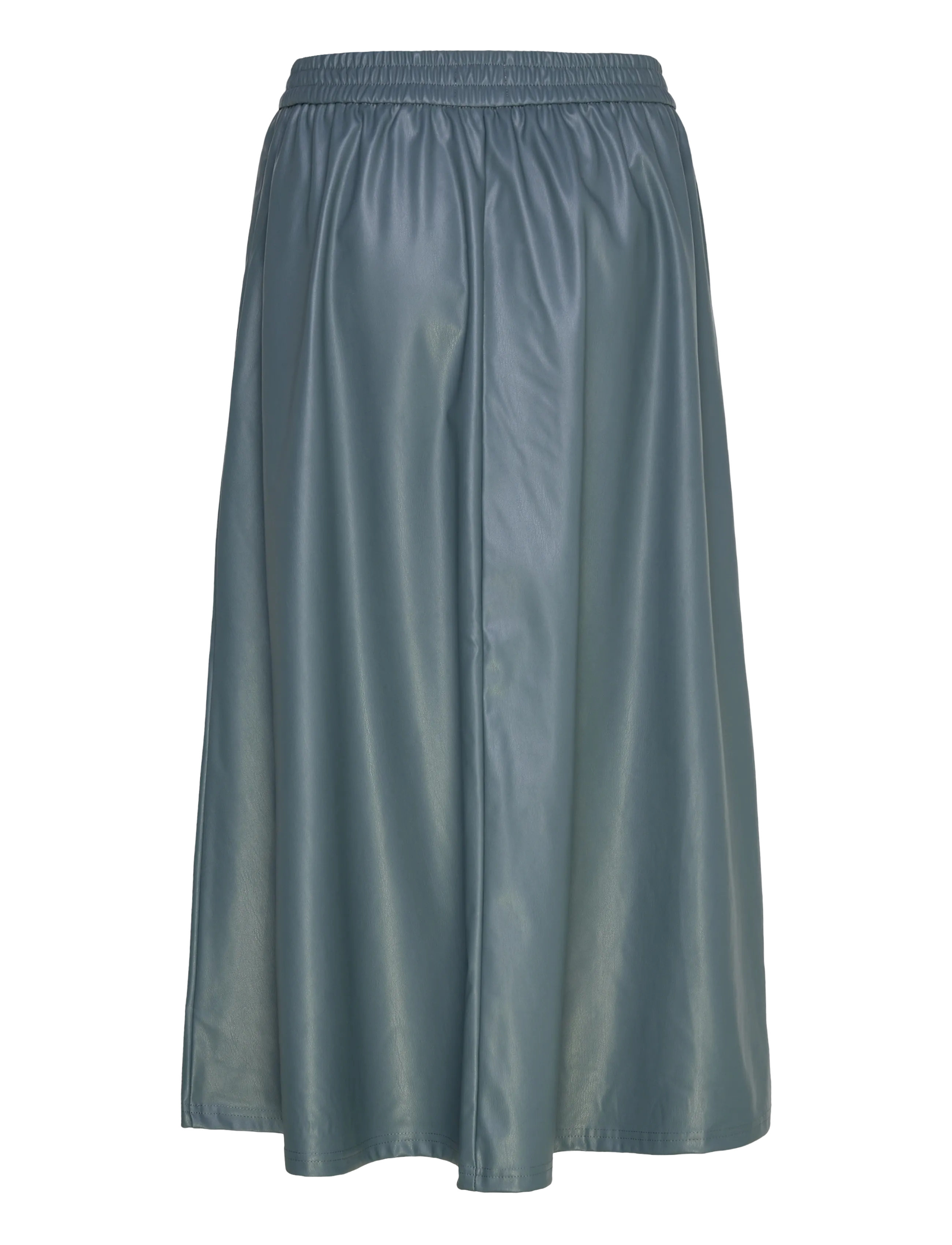 Object - OBJEMERY MW LOSE COATED SKIRT 143 - midi kjolar - dark slate - 2