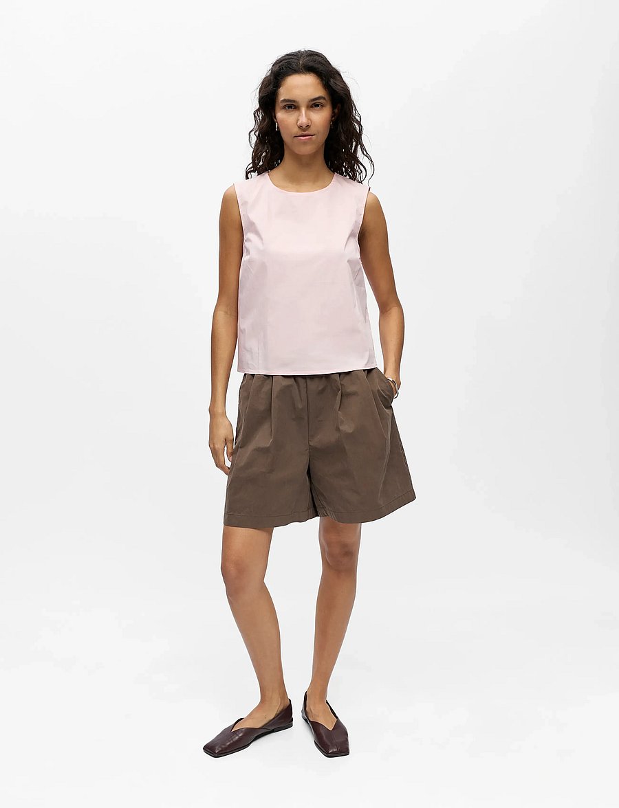 Object - OBJPAIGE LO S/L TOP 144 - ermeløse bluser - pale lilac - 3