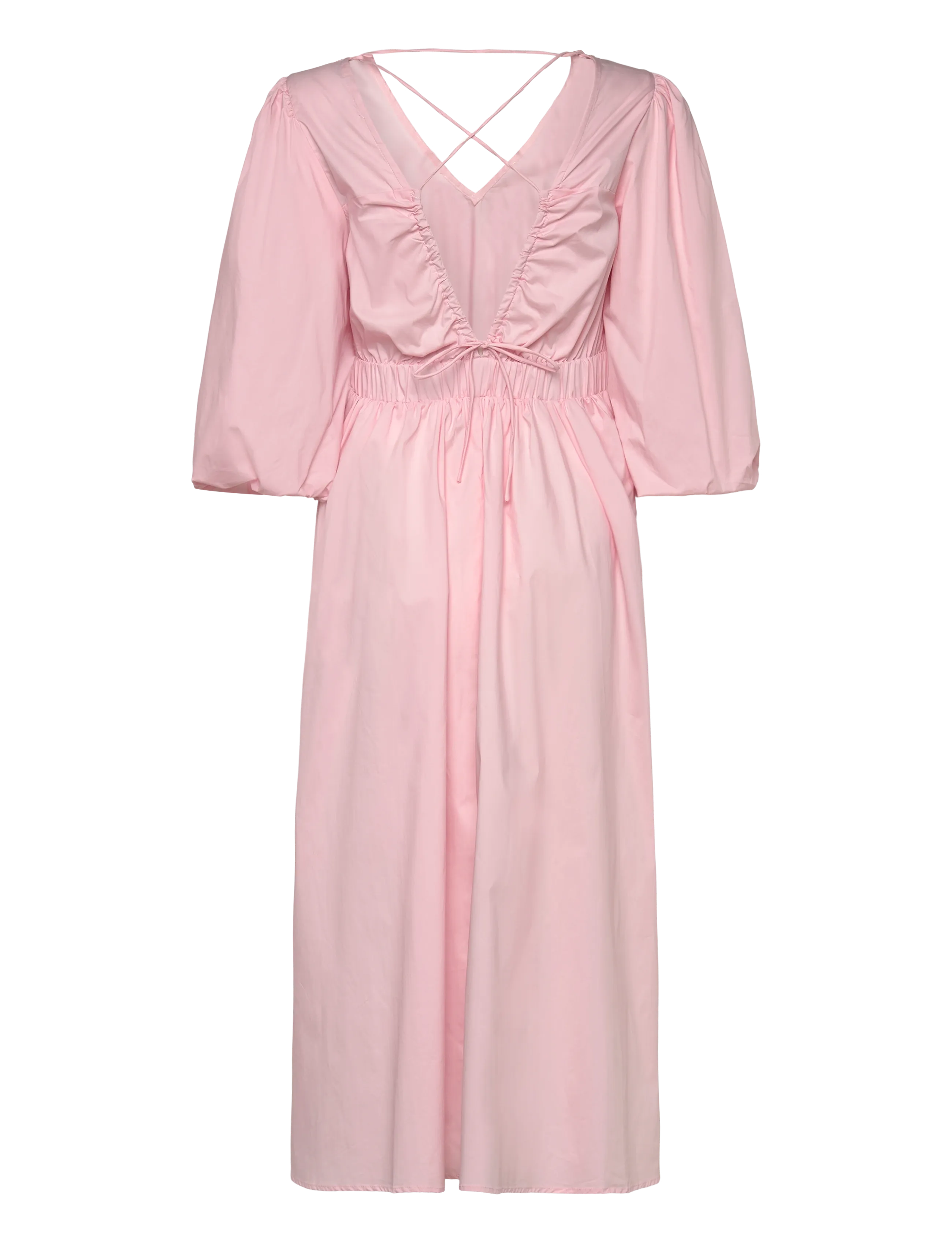Object - OBJPAIGE 2/4 RE VNECK MIDI DRESS 144 - midikleidid - pale lilac - 1
