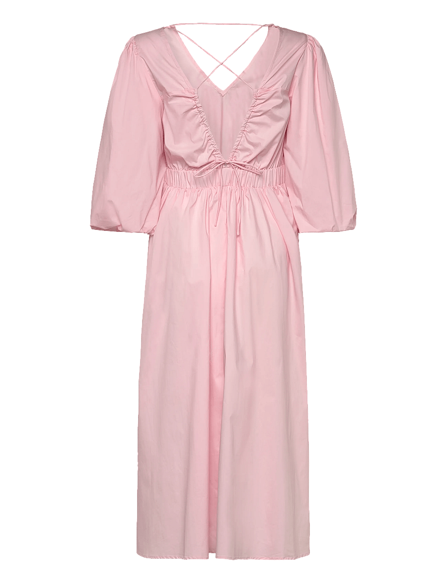 Object - OBJPAIGE 2/4 RE VNECK MIDI DRESS 144 - midikleidid - pale lilac - 1