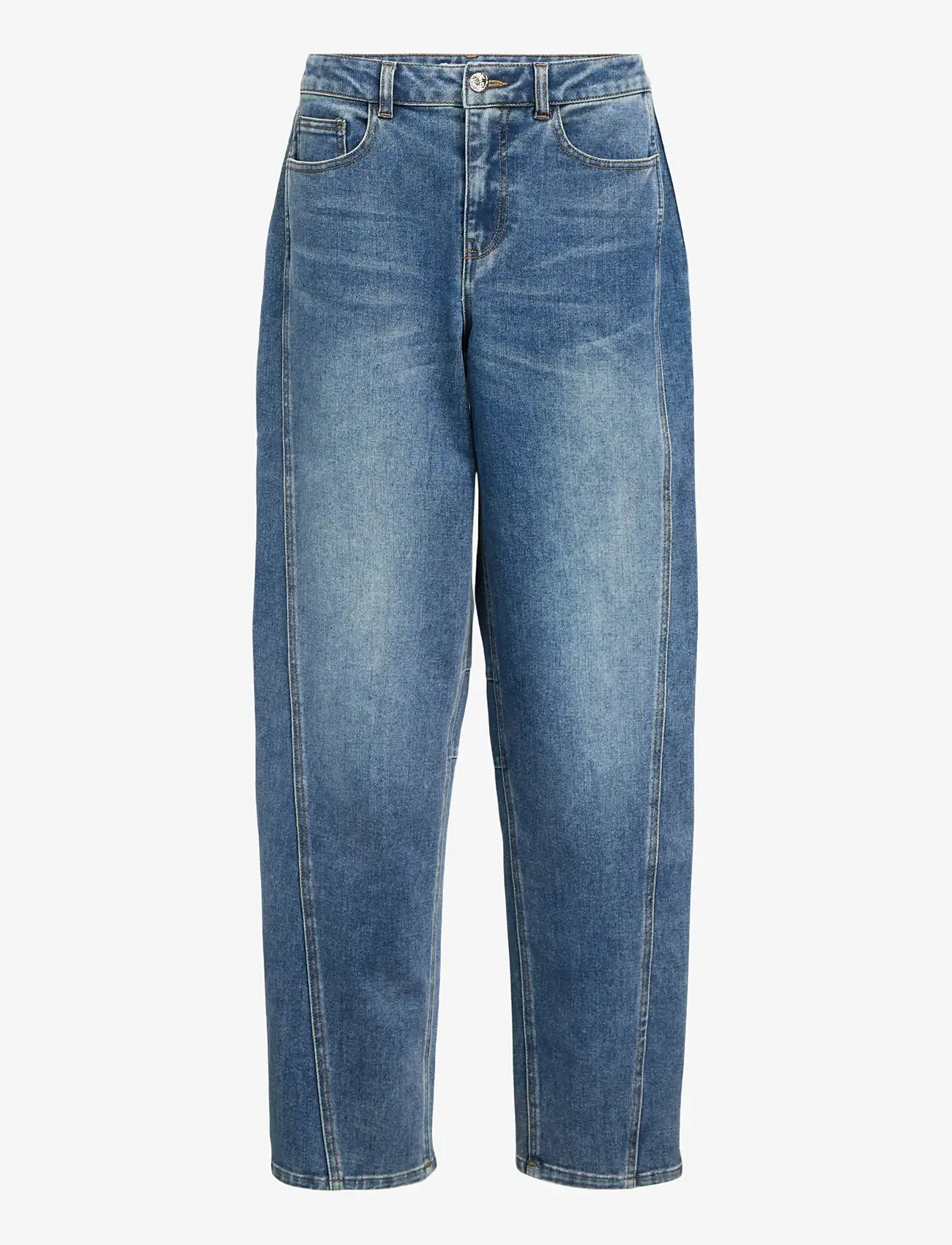 Object - OBJMIU IVY BARREL JEANS 143 - jeans - medium blue denim - 0