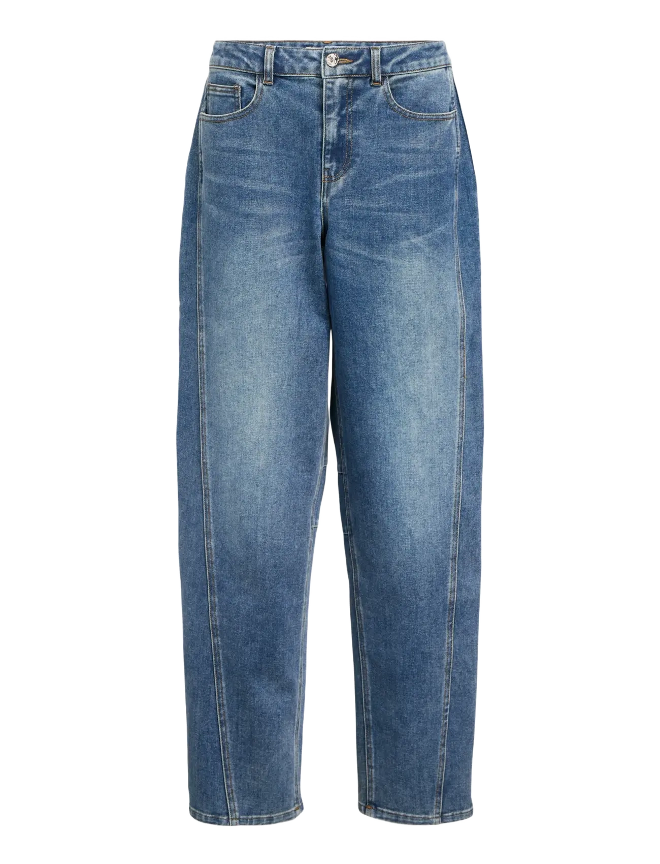 Object OBJMIU IVY BARREL JEANS 143 - Jeans - MEDIUM BLUE DENIM / blue