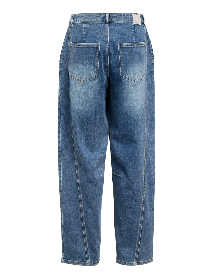 Object - OBJMIU IVY BARREL JEANS 143 - barrel jeans - medium blue denim - 1