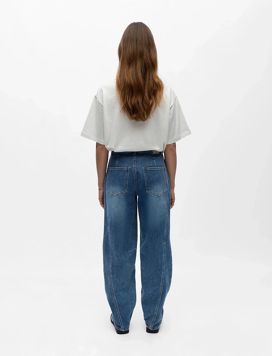 Object - OBJMIU IVY BARREL JEANS 143 - barrel jeans - medium blue denim - 2