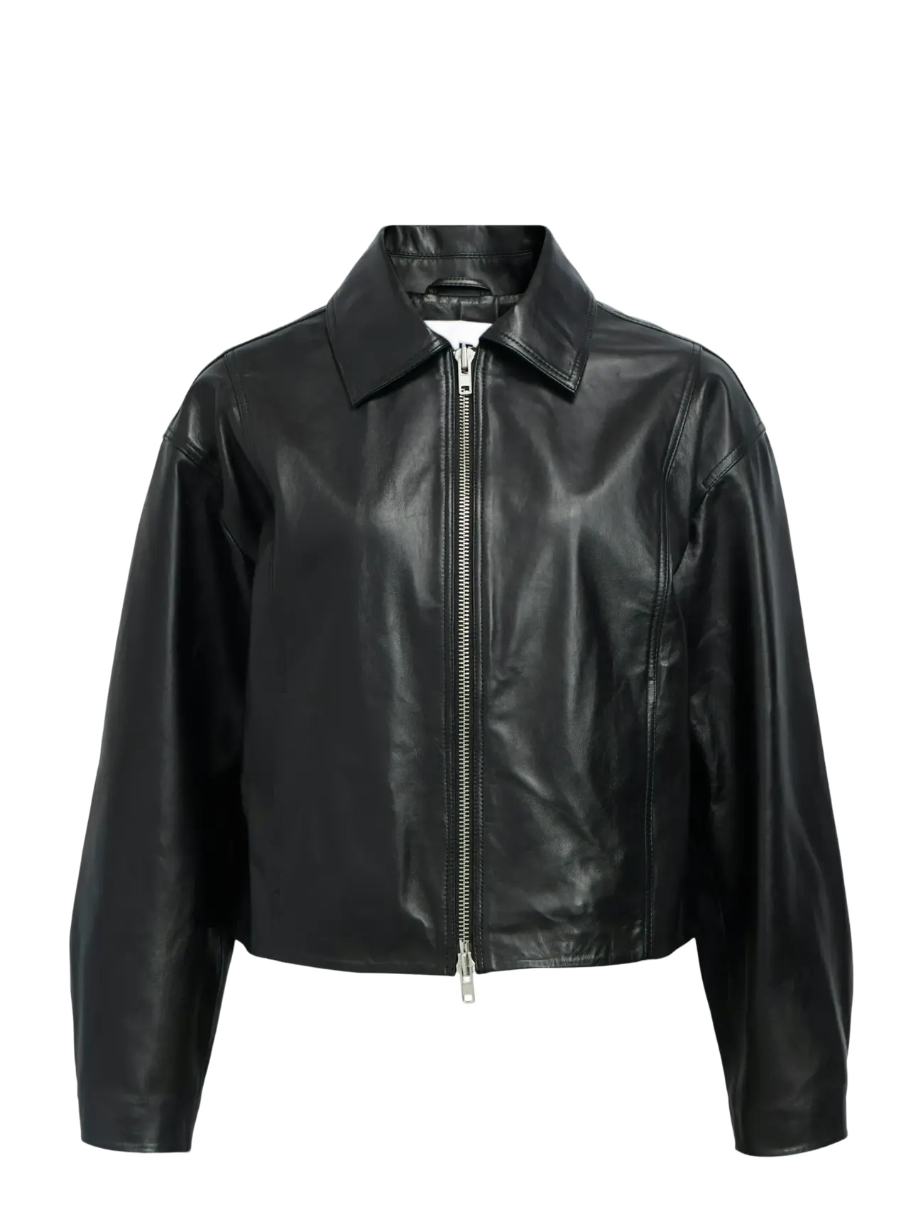 Object OBJMIRA RE LEATHER JACKET E AU25 - Jackets & Coats - BLACK / black