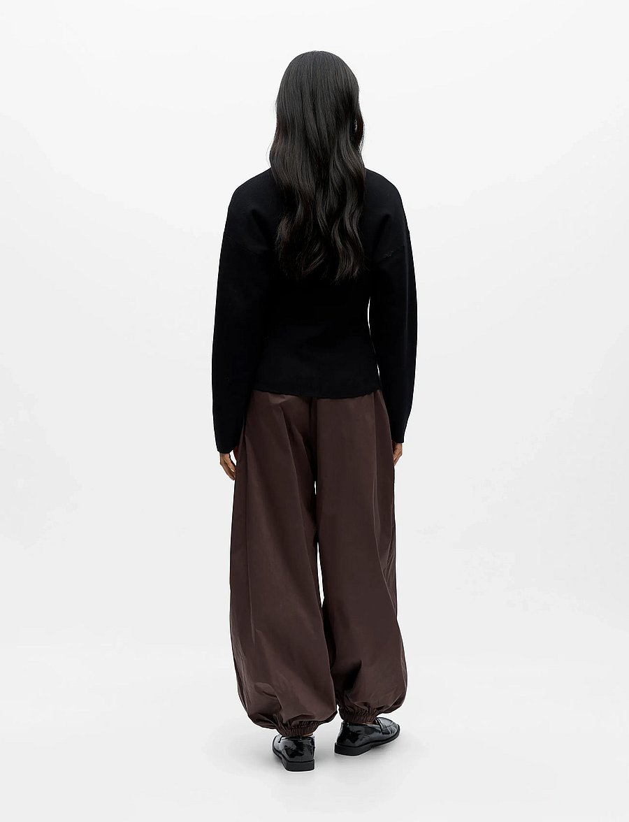 Object - OBJREYNARD L/S LO KNIT CARDIGAN DIV - cardigans - black - 2