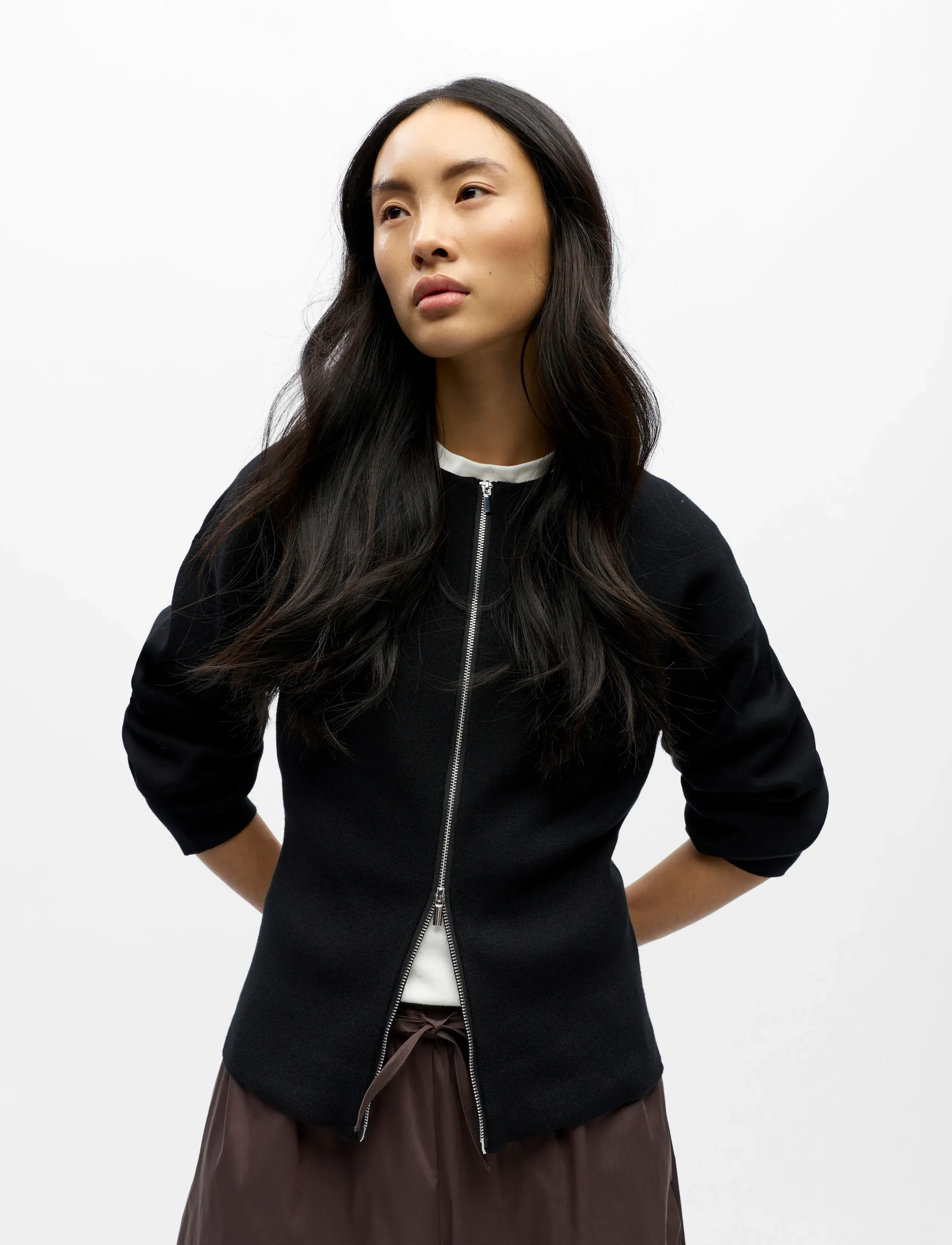 Object - OBJREYNARD L/S LO KNIT CARDIGAN DIV - laveste priser - black - 4
