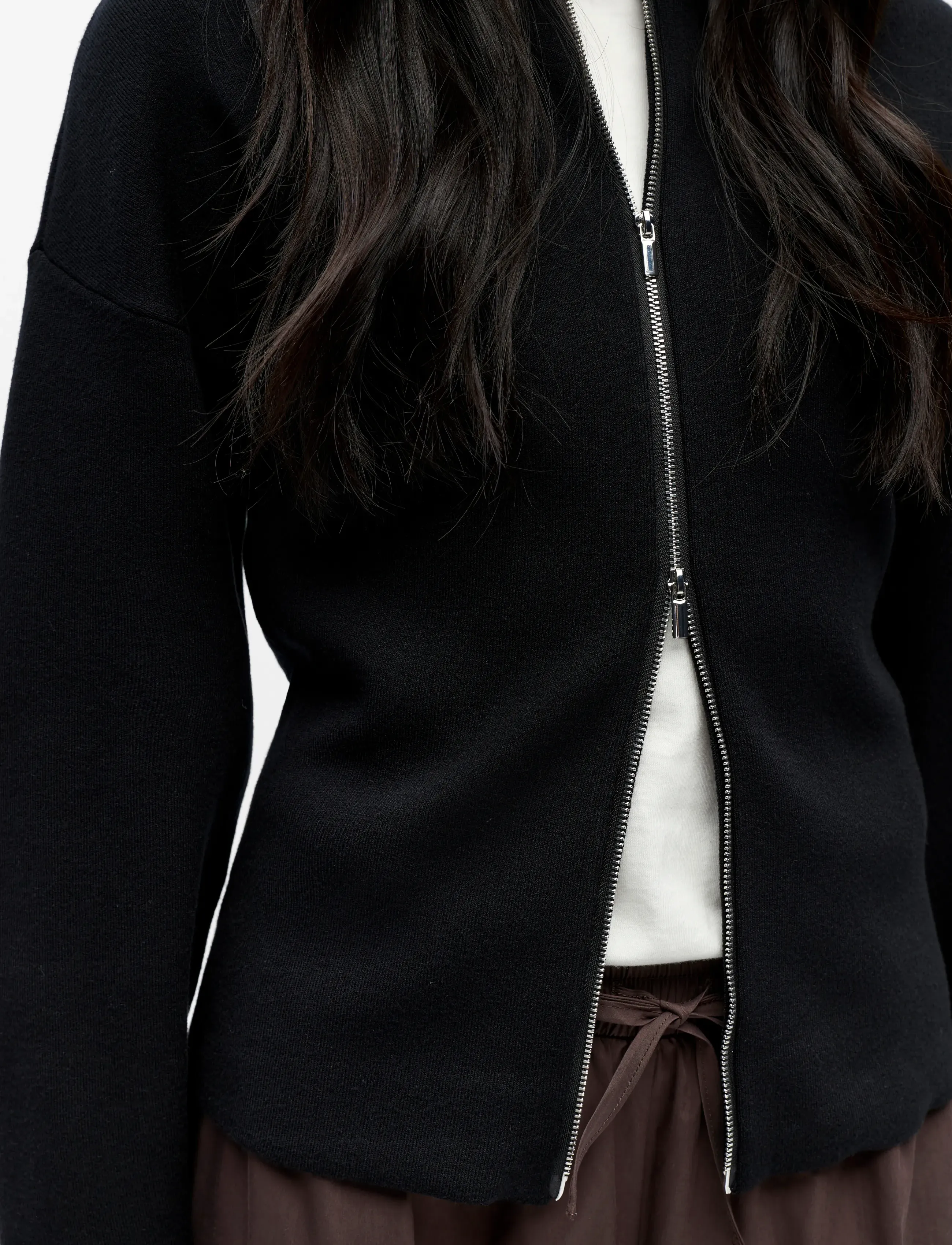 Object - OBJREYNARD L/S LO KNIT CARDIGAN DIV - cardigans - black - 5