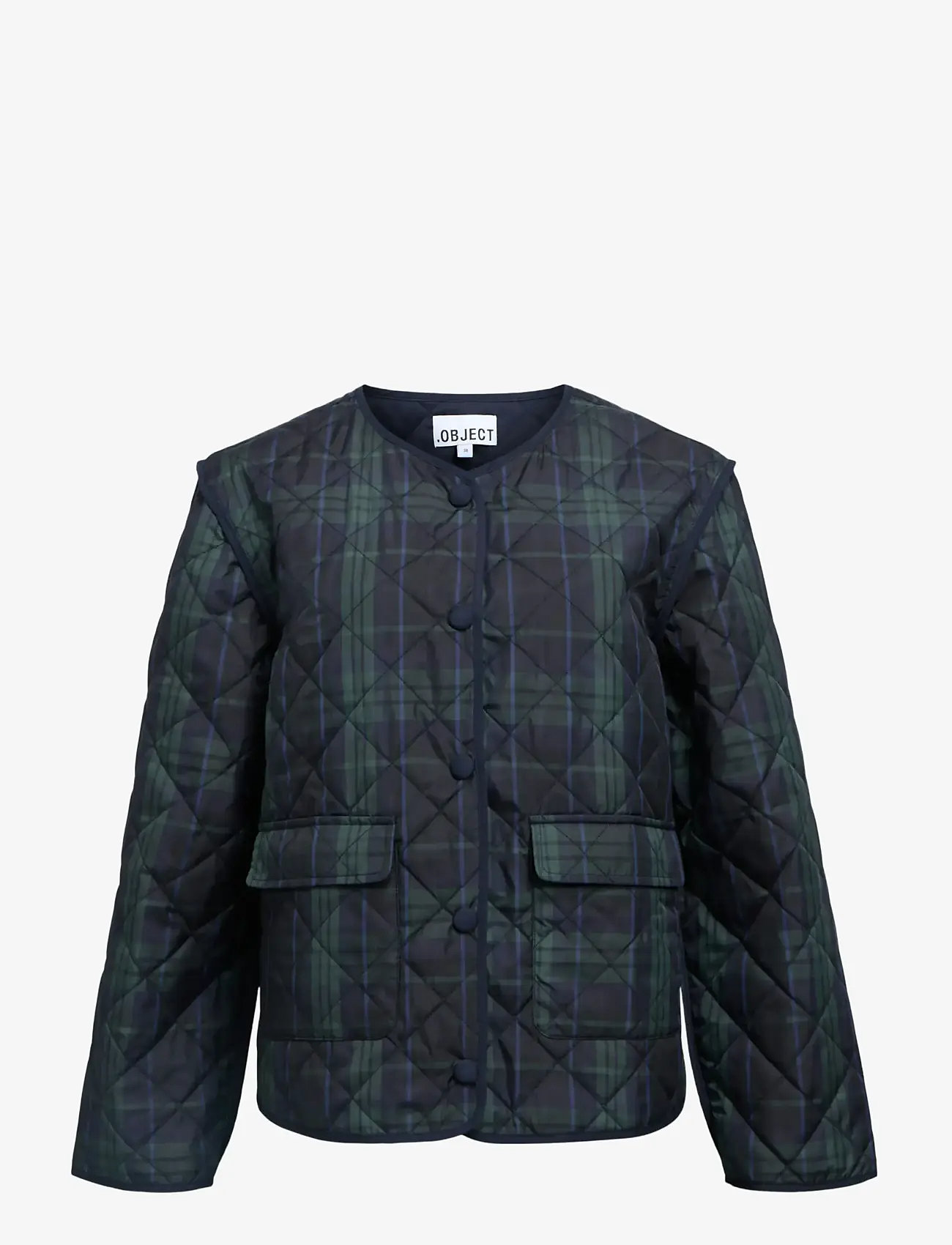 Object - OBJESTA L/S JACKET E DIV - frühlingsjacken - sky captain - 0