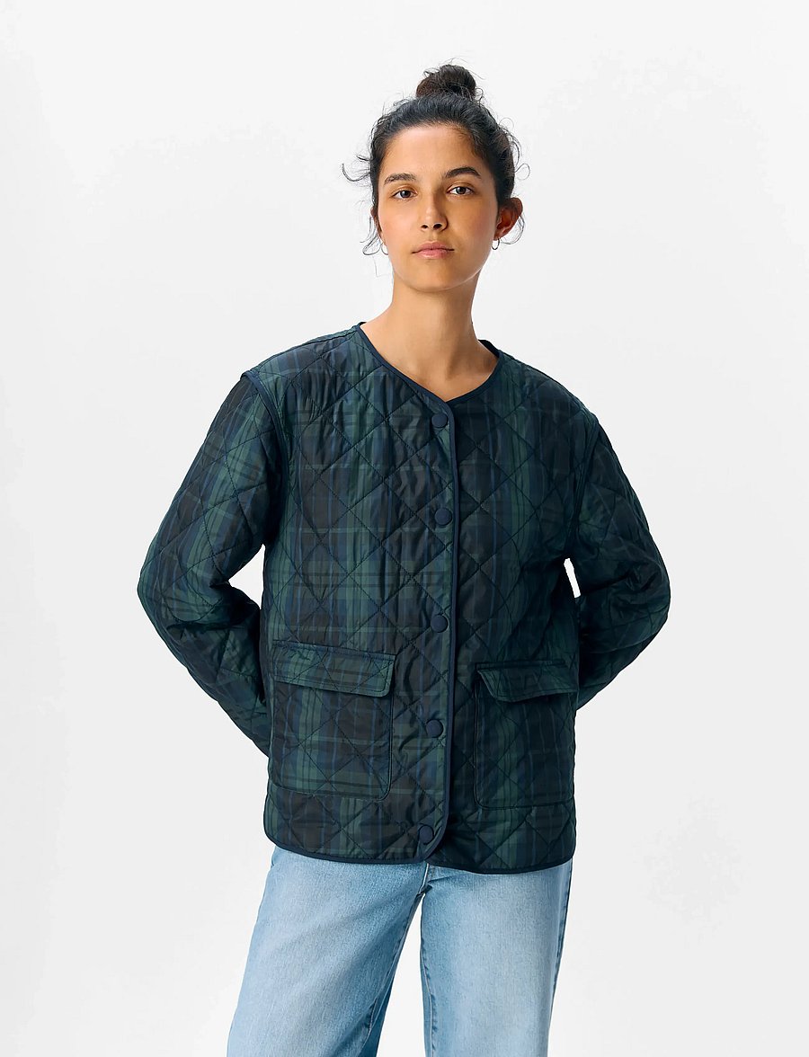 Object - OBJESTA L/S JACKET E DIV - frühlingsjacken - sky captain - 0