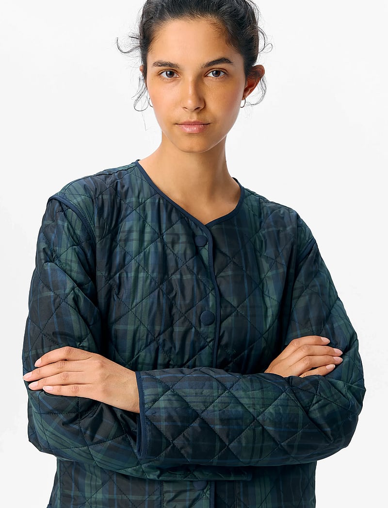 Object - OBJESTA L/S JACKET E DIV - frühlingsjacken - sky captain - 4