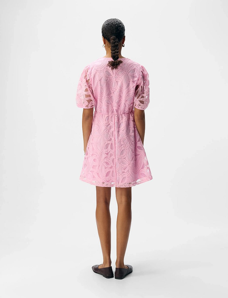 Object - OBJROSE 3/4 RE SHORT DRESS E DIV - konfirmation - pink frosting - 2