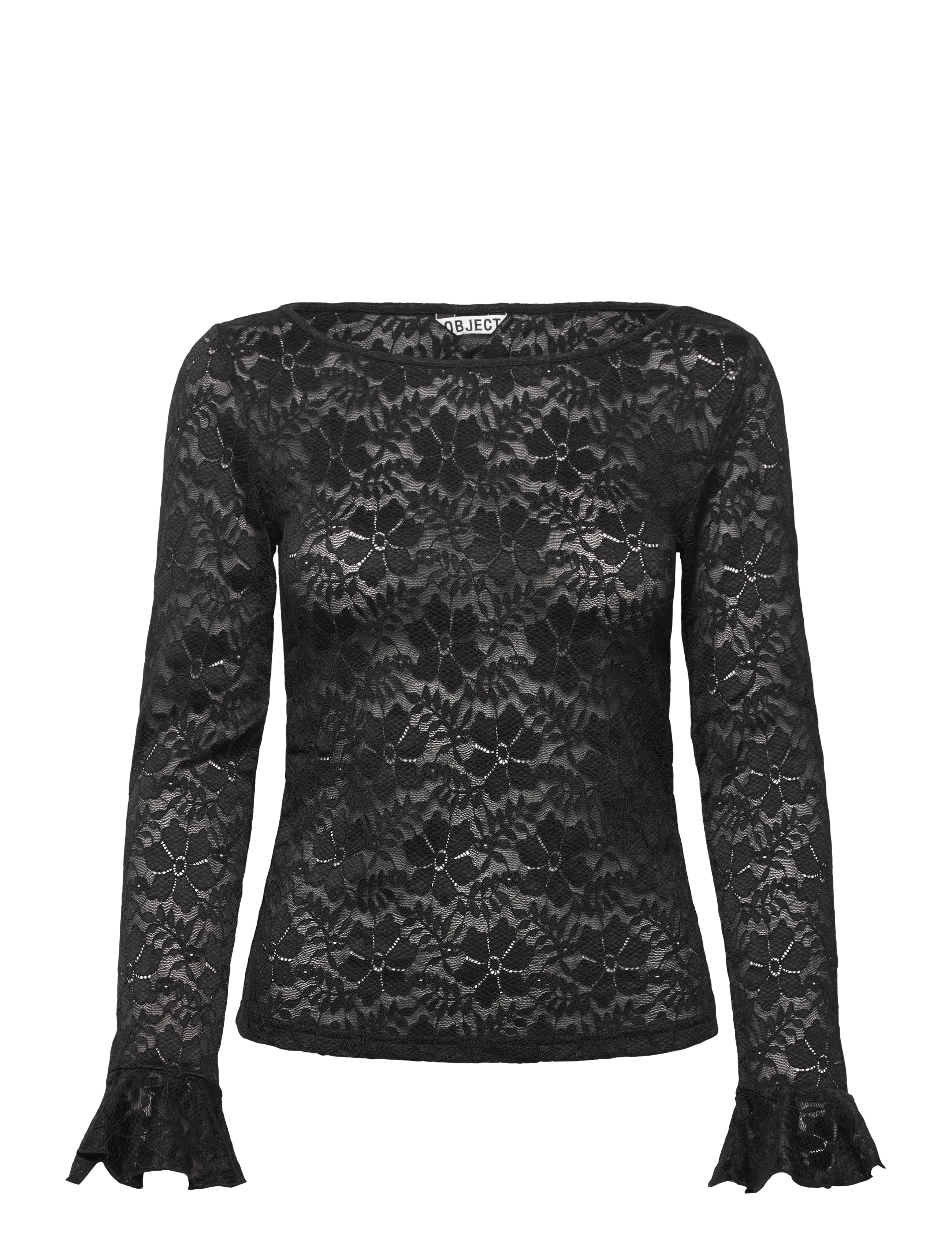 OBJECT Objines L/S Sli Oberteil E Wi25 Schwarz - XL - Damen