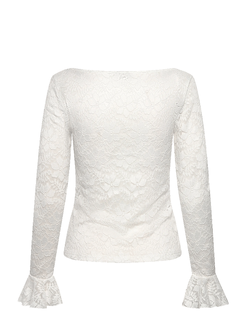 Object - OBJINES L/S SLI TOP E WI25 - långärmade toppar - cloud dancer - 1