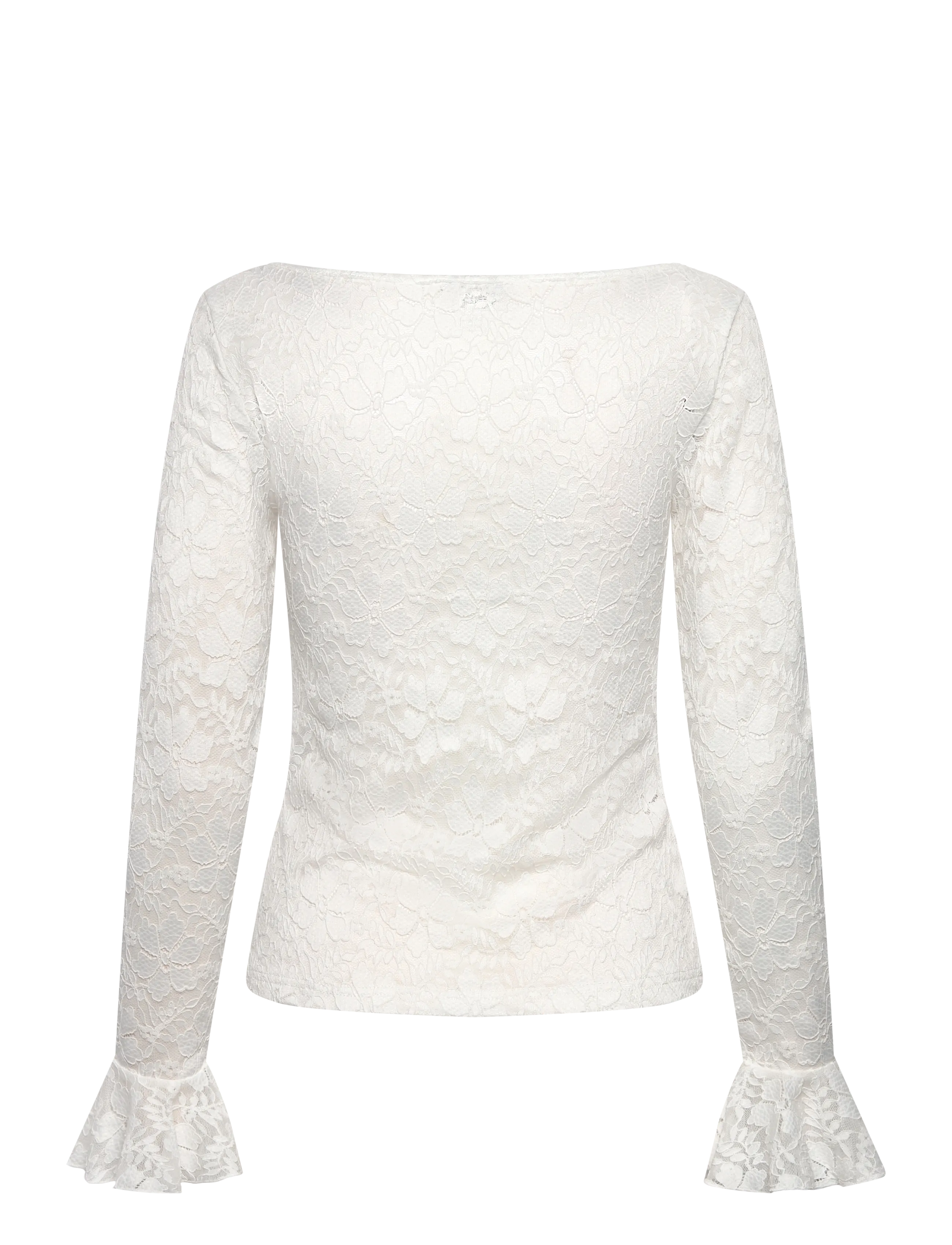 Object - OBJINES L/S SLI TOP E WI25 - langärmlige tops - cloud dancer - 2
