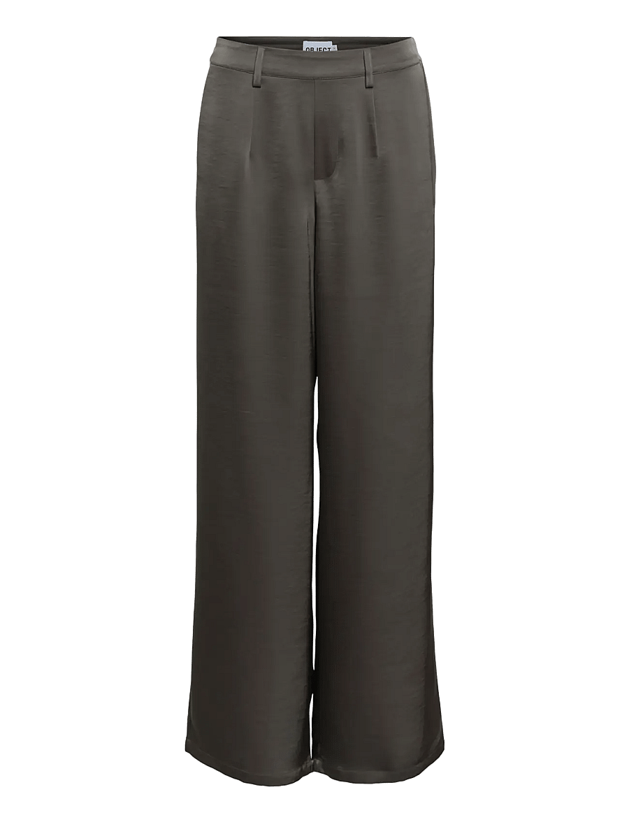 Object - OBJCHILLI MW LISA PANT NOOS - gunmetal - 1