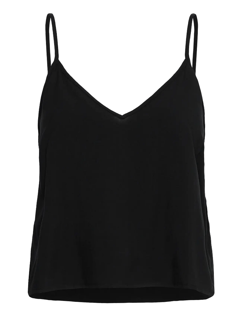 Object - OBJGINA L/S RE TOP E WI 25 - langärmlige blusen - black - 2