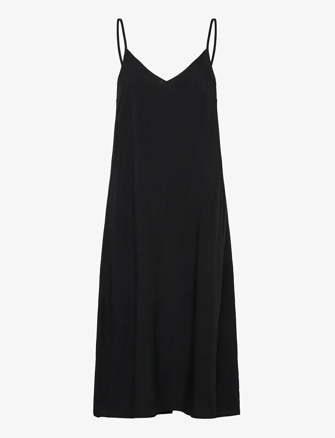 Object - OBJGINA L/S RE LONG DRESS E WI 25 - proginės suknelės - black - 2