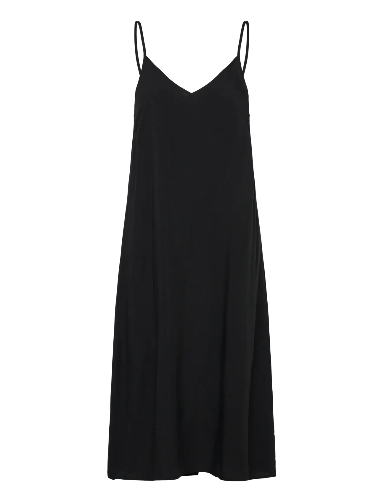 Object - OBJGINA L/S RE LONG DRESS E WI 25 - feestjurken - black - 3