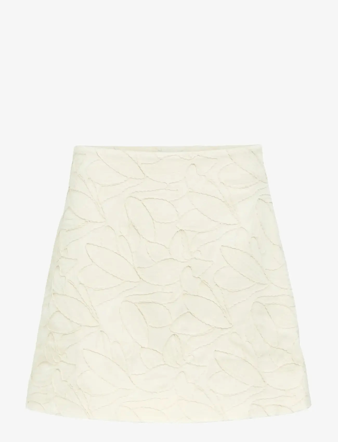 Object - OBJMATHILDA LISA HW SHORT SKIRT 144 - korte nederdele - white sand - 1