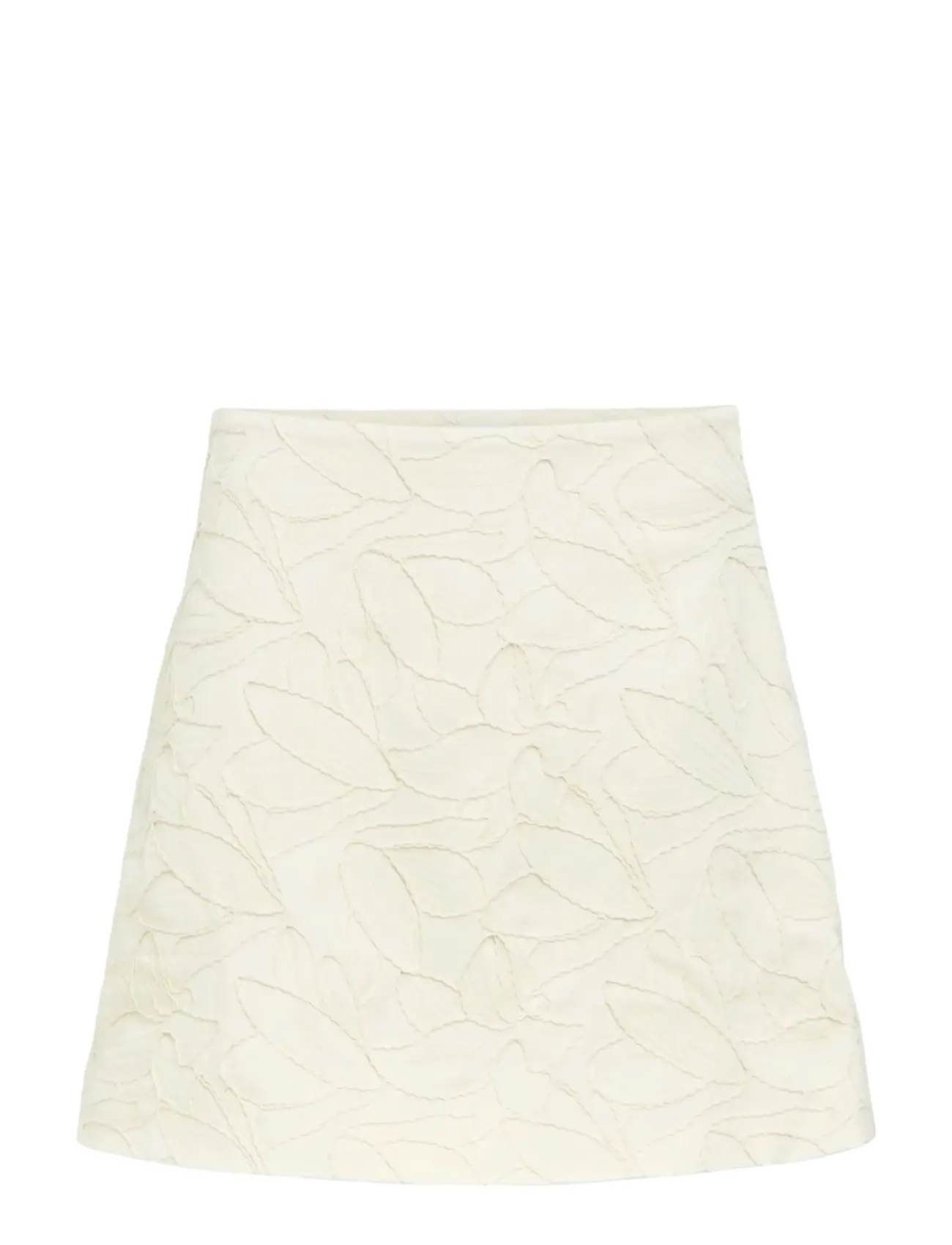 Object OBJMATHILDA LISA HW SHORT SKIRT 144 - Kurze Röcke - WHITE SAND / cream