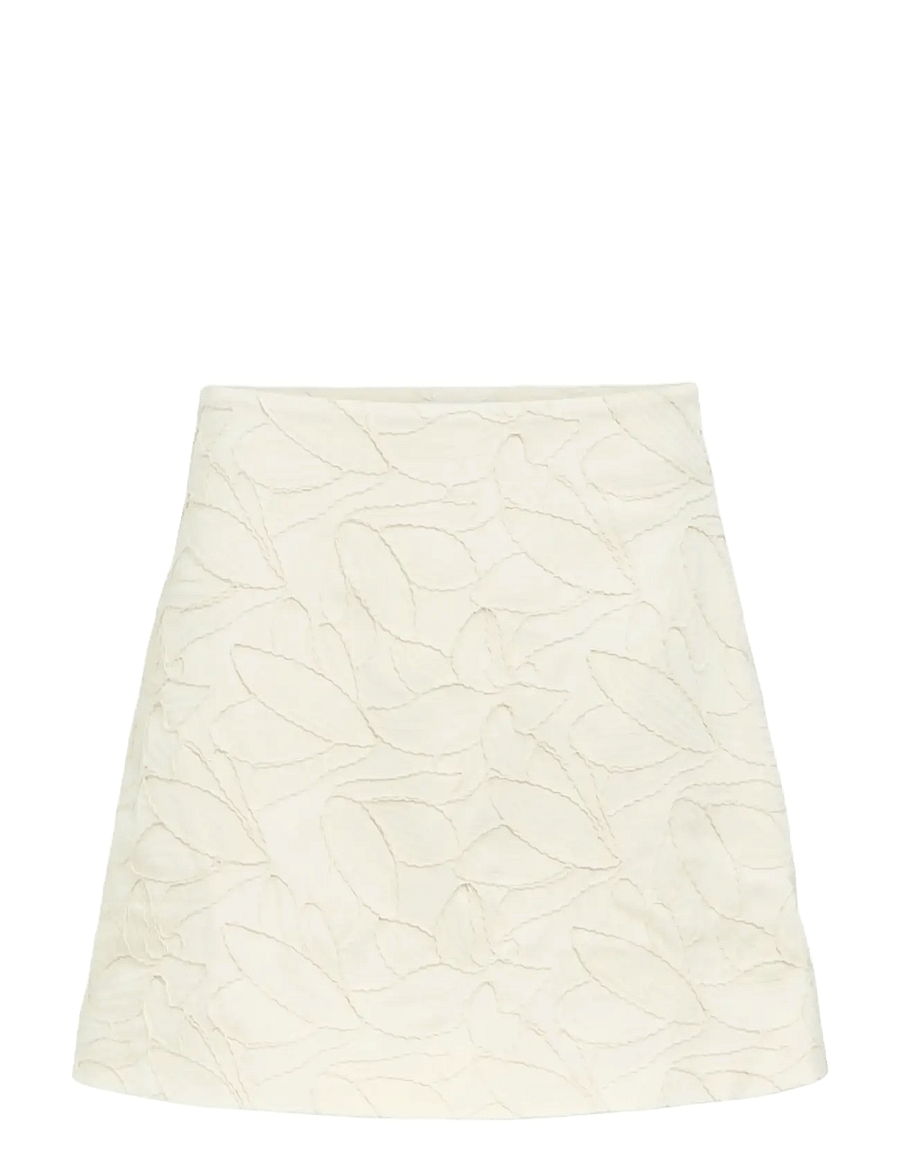 Object - OBJMATHILDA LISA HW SHORT SKIRT 144 - spódnice mini - white sand - 1