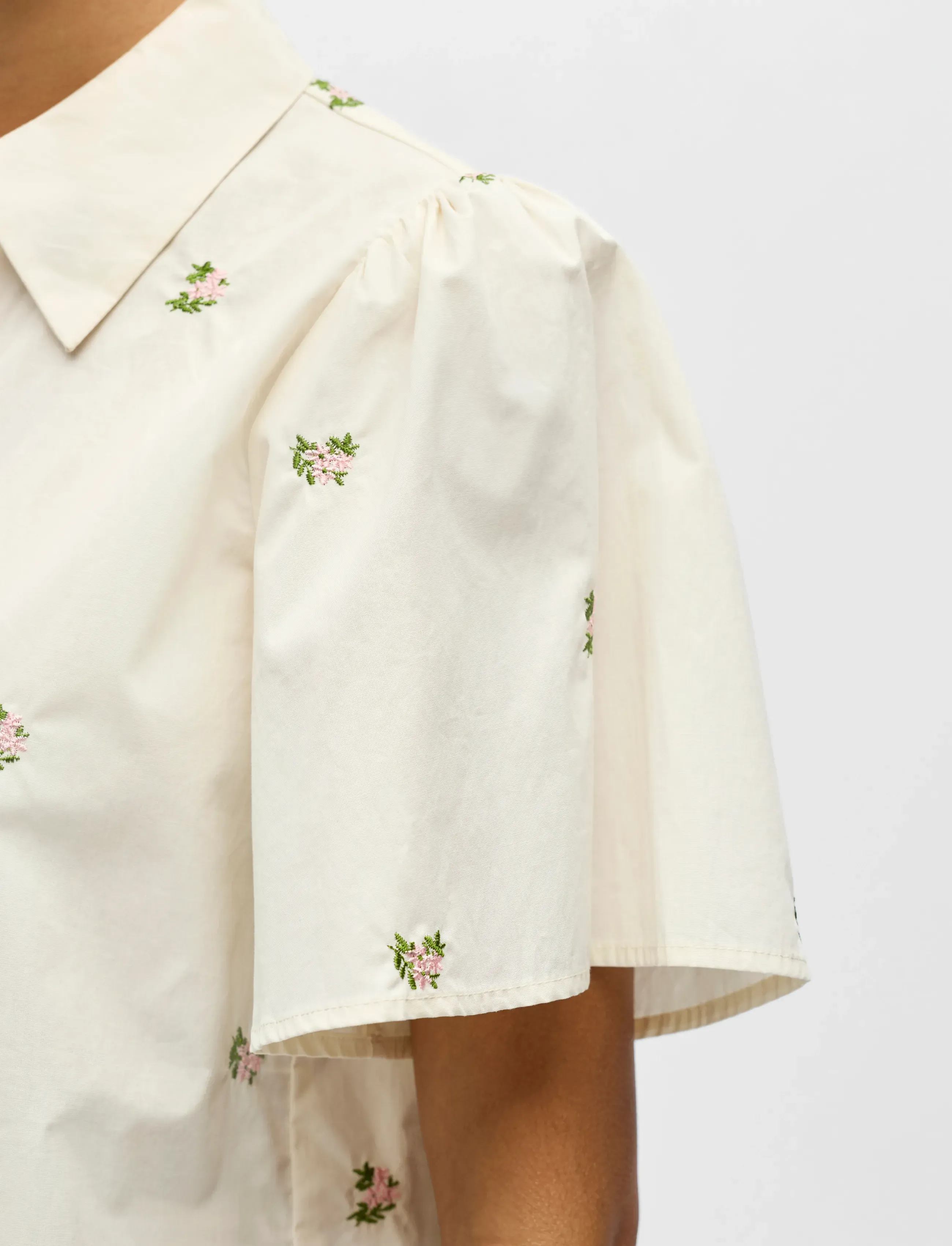 Object - OBJMOLIA S/S RE SHIRT 143 - cloud dancer - 4