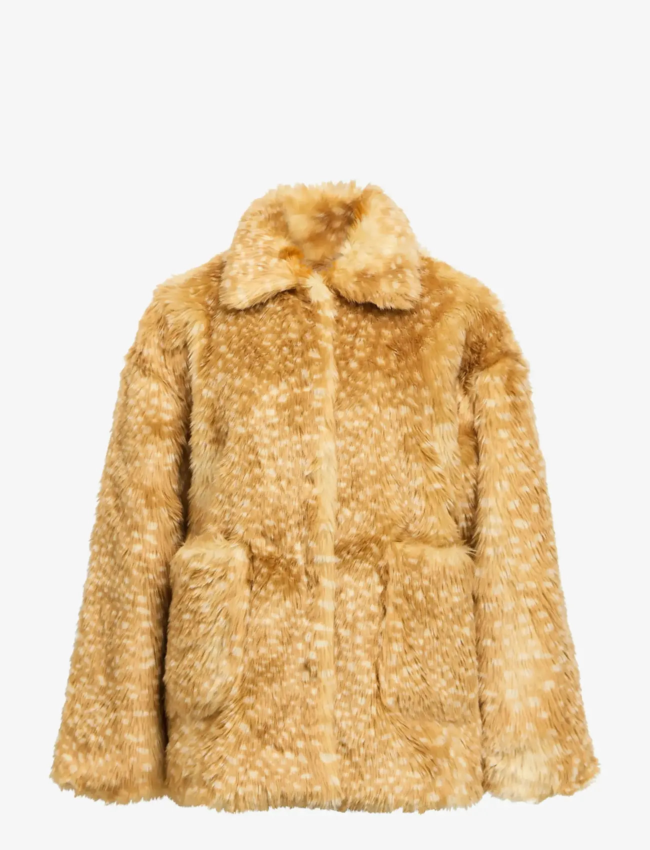 Object - OBJFAI L/S OZ FAKE FUR JACKET AW FAIR 25 - faux fur jakker - incense - 1