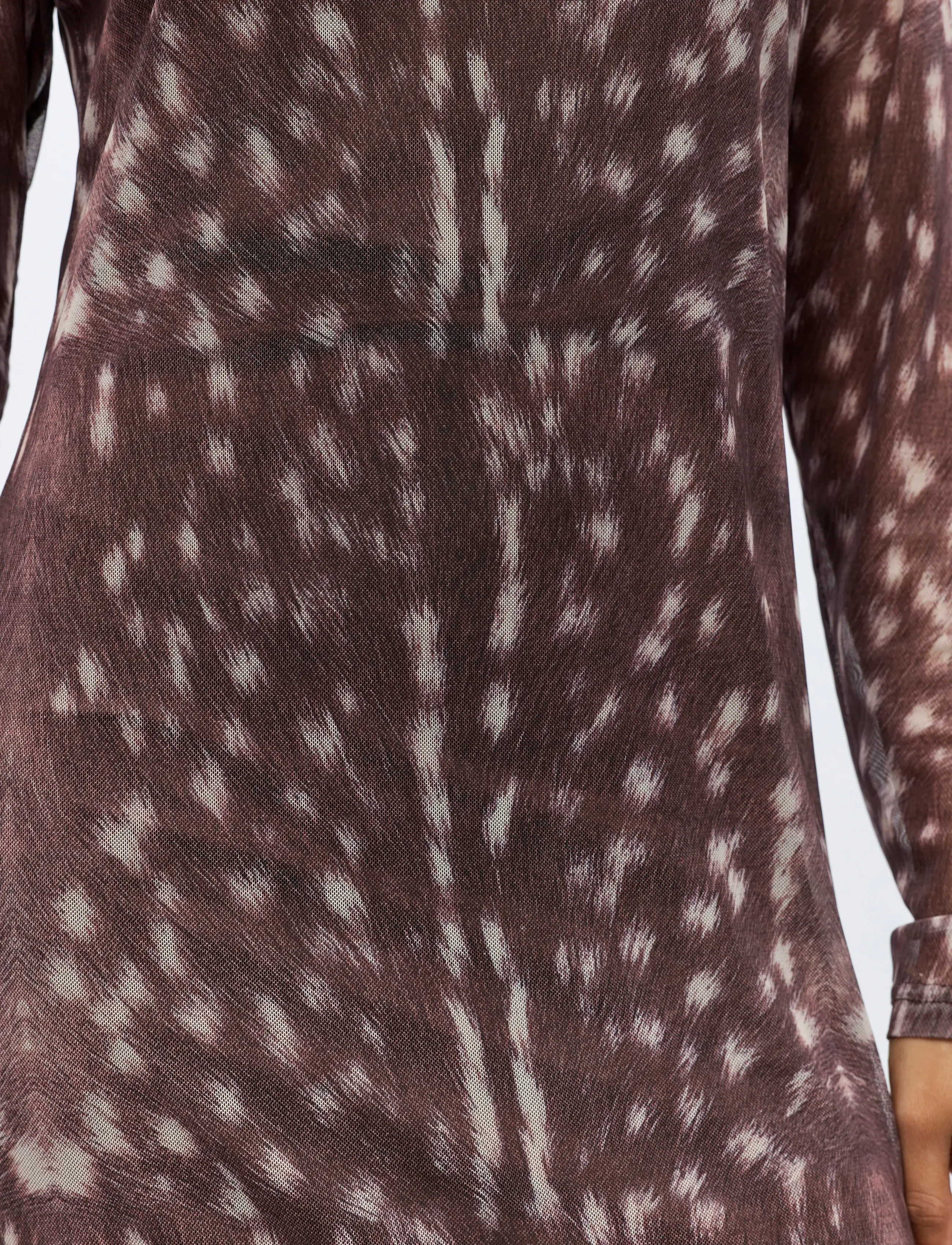 Object - OBJMONTANA L/S SLI DRESS E AW 25 - Õhtukleidid - cocoa brown - 4