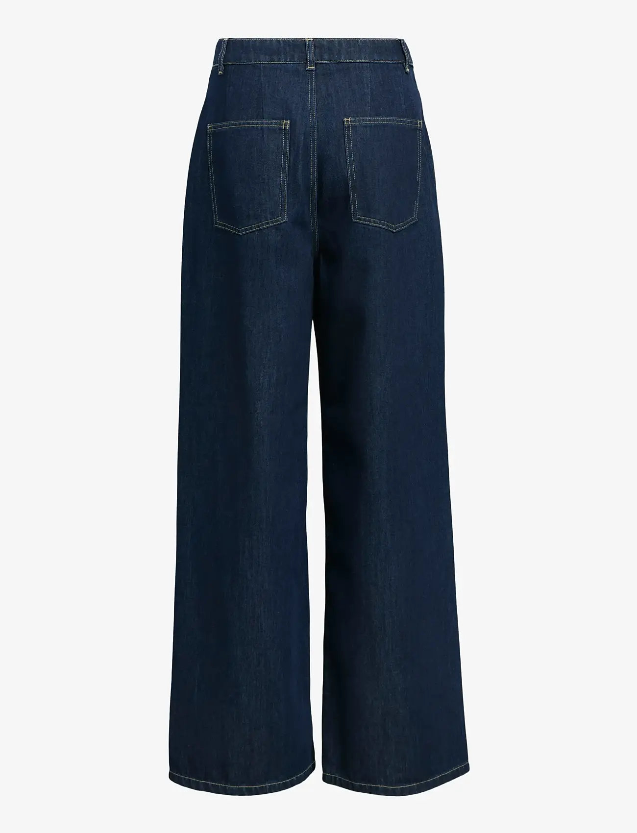 Object - OBJCARLY MW LO JEANS E AW FAIR 25 - festtøj til outletpriser - dark blue denim - 2