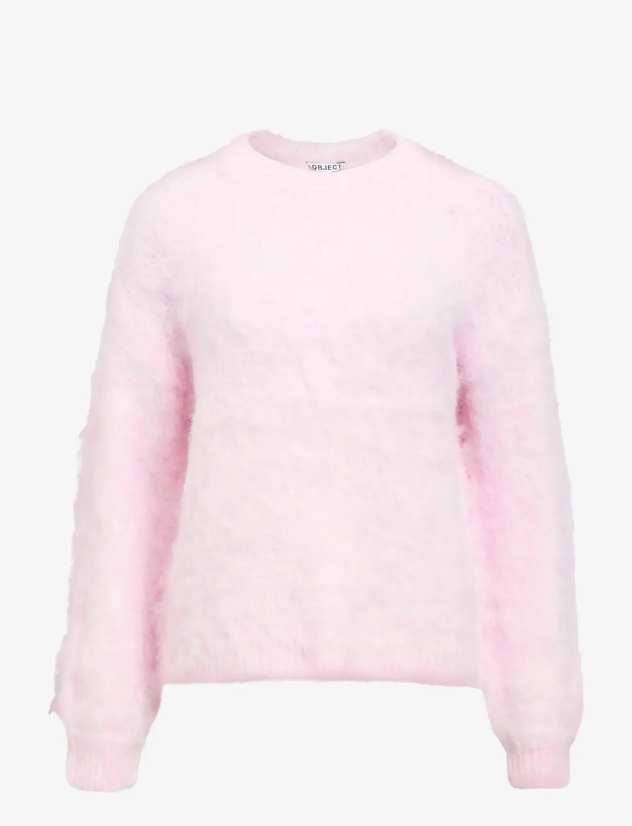Object - OBJMILLY L/S PULLOVER E AW FAIR 25 - langærmede t-shirts - pink lady - 0