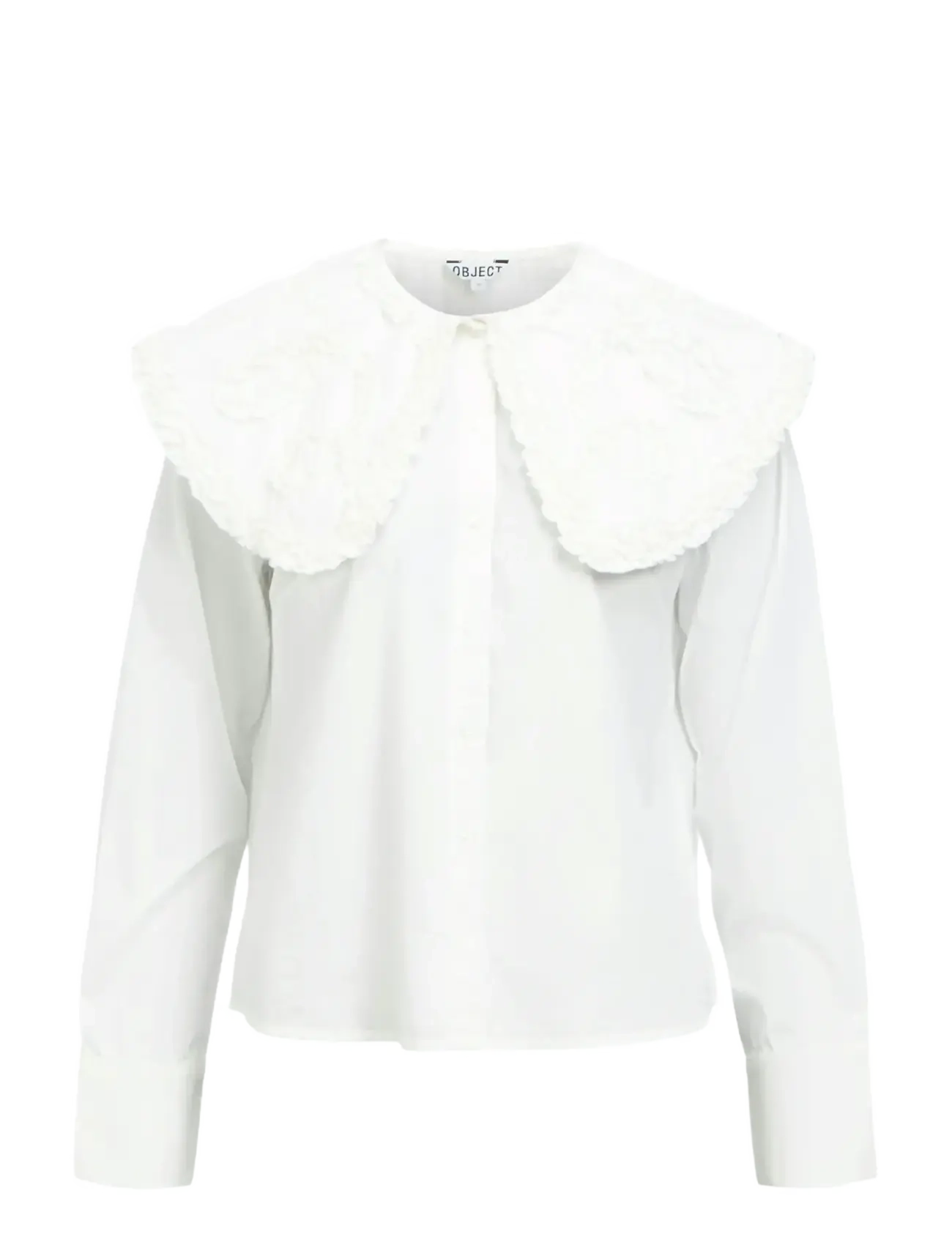 Object OBJENESA L/S RE SHIRT E AW FAIR 25 - Pluusid ja särgid - CLOUD DANCER / white