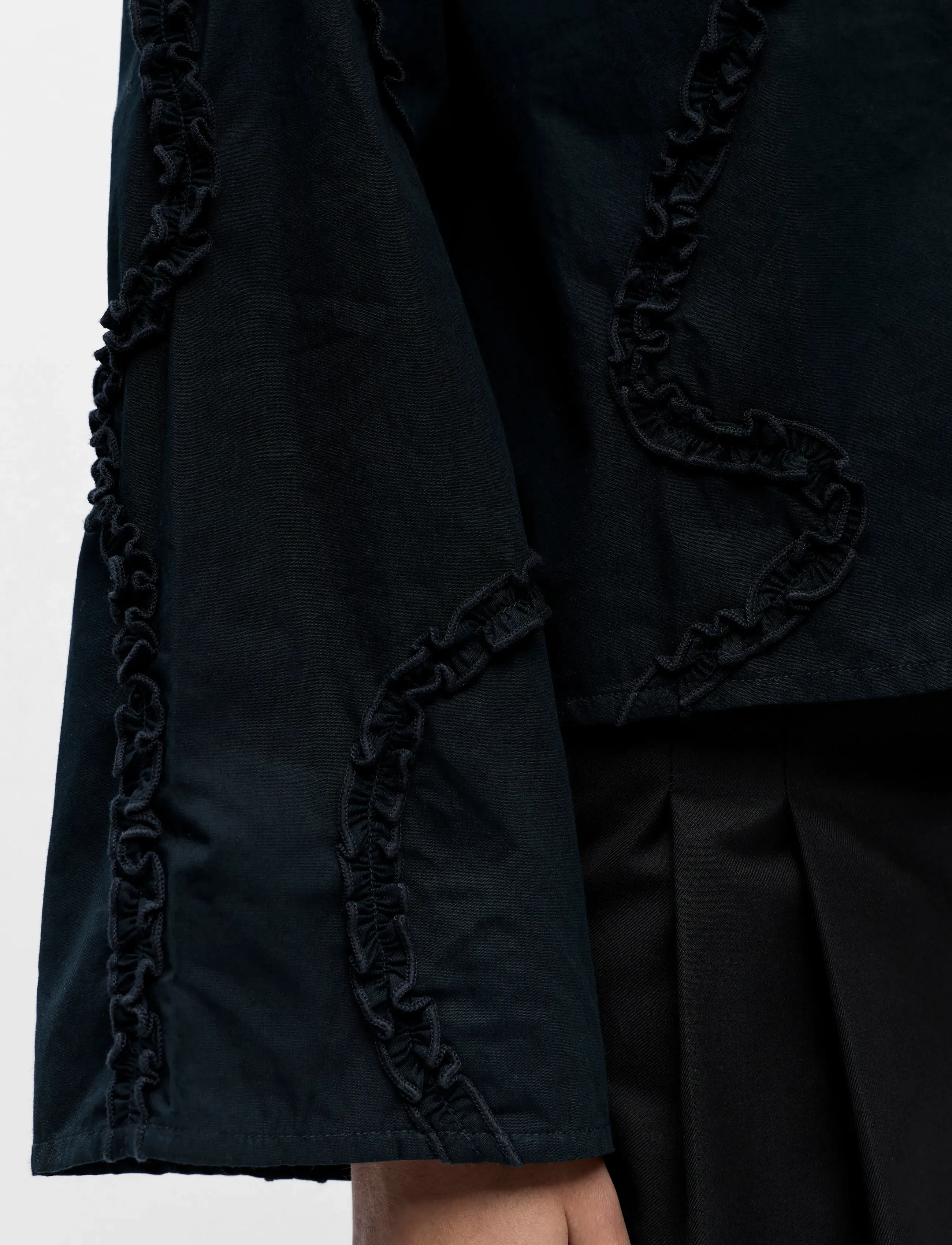 Object - OBJENESA L/S RE TOP E AW FAIR 25 - langärmlige blusen - black - 4