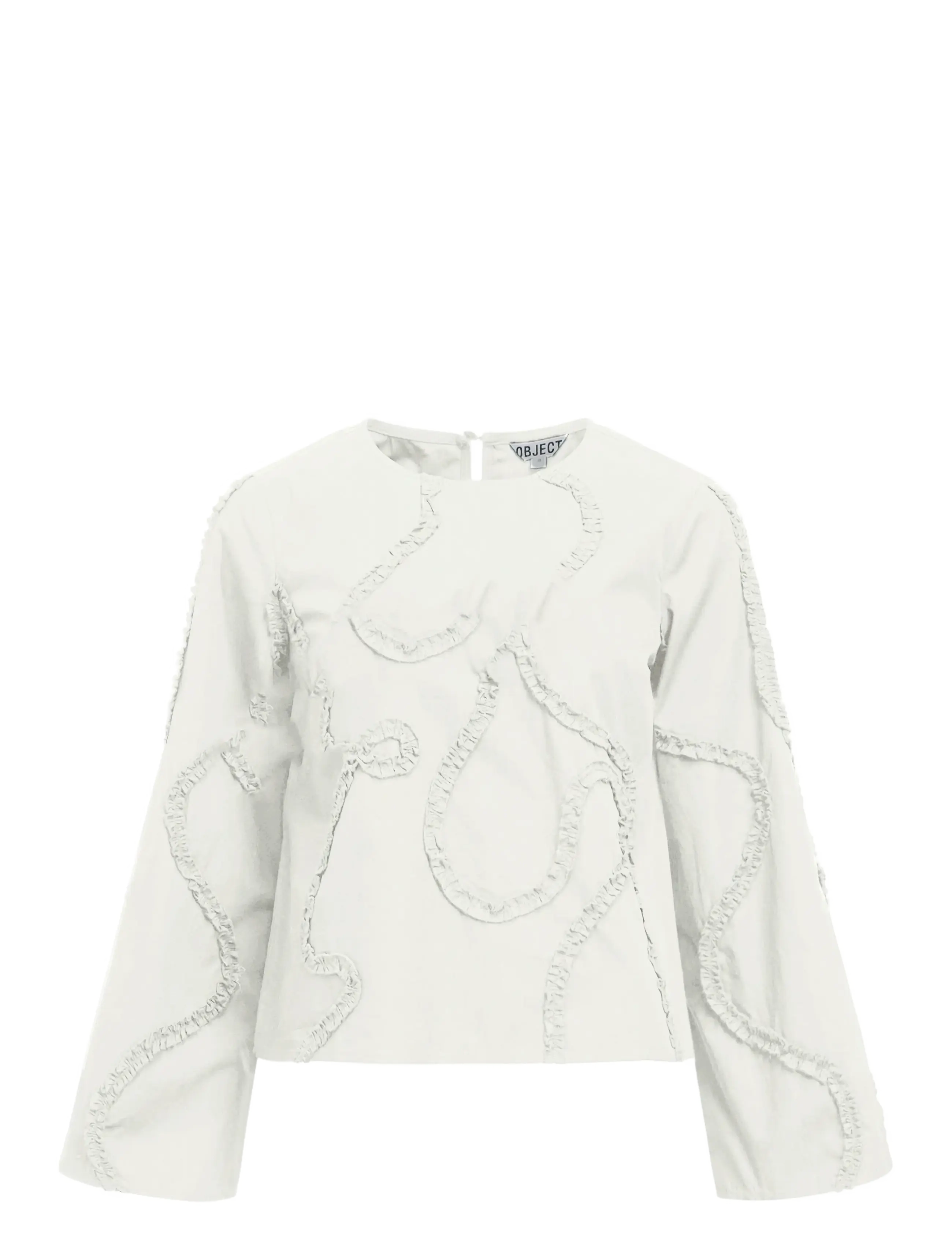 Object OBJENESA L/S RE TOP E AW FAIR 25 - Object - CLOUD DANCER / white