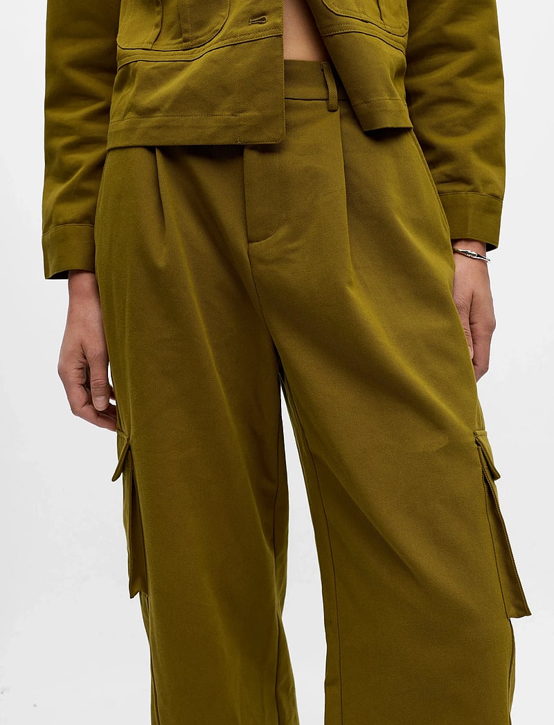 Object - OBJHALIA MW LO PANT E AW FAIR 25 - cargo-hosen - fir green - 4