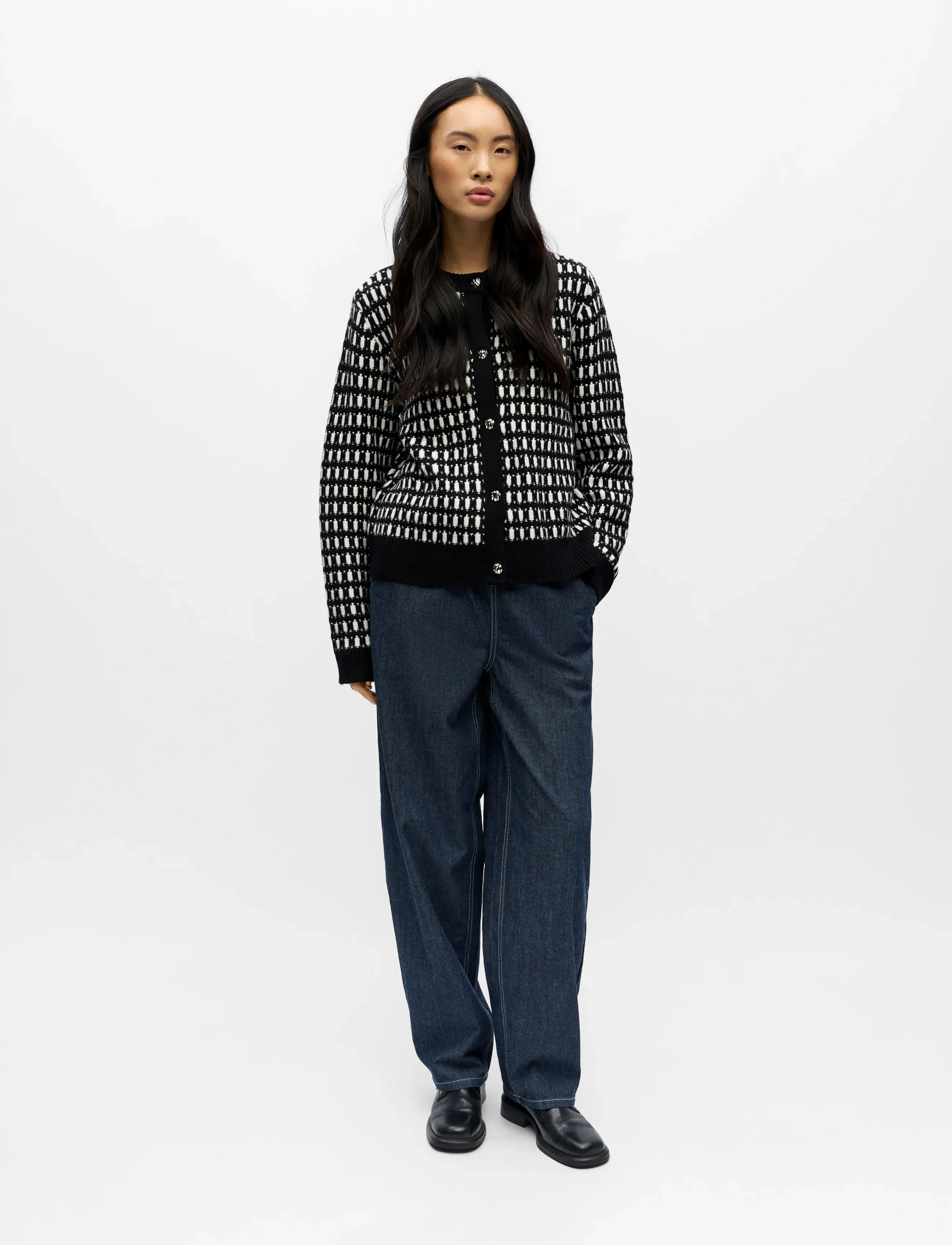 Objthess Noa L/S Cardigan E Aw Fair 25