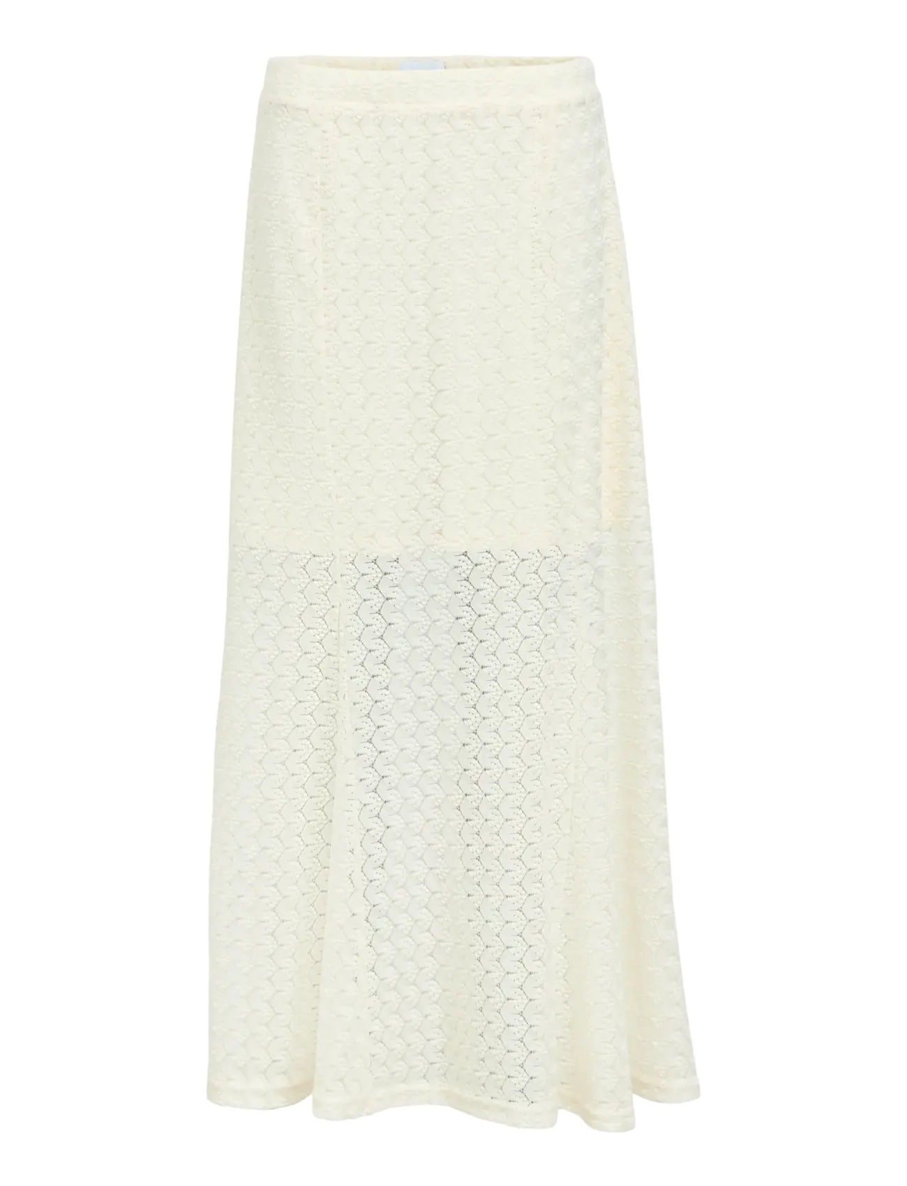 Object OBJJULIA HW LONG SKIRT 144 - Object - BIRCH / cream