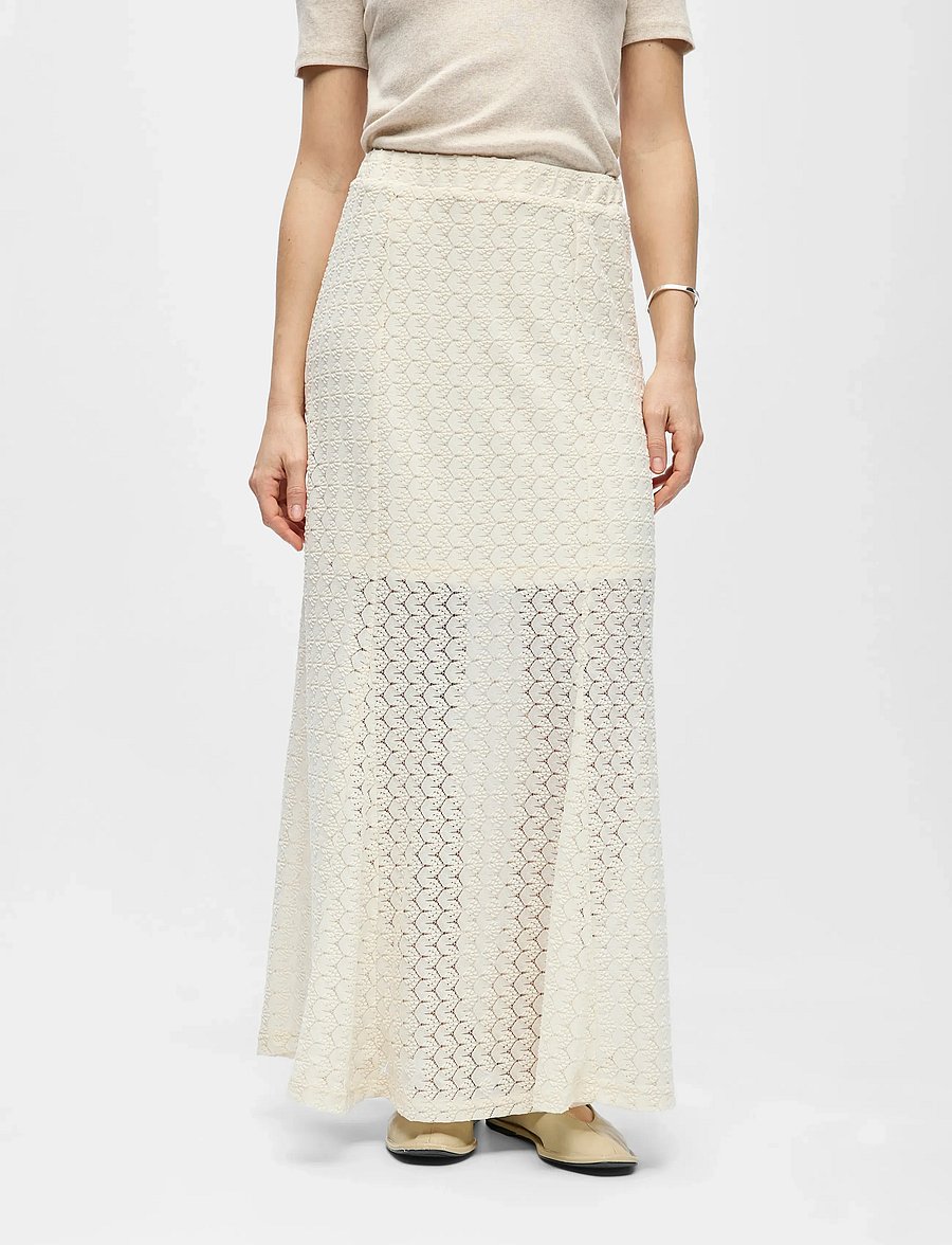 Object - OBJJULIA HW LONG SKIRT 144 - spódnice długie - birch - 3