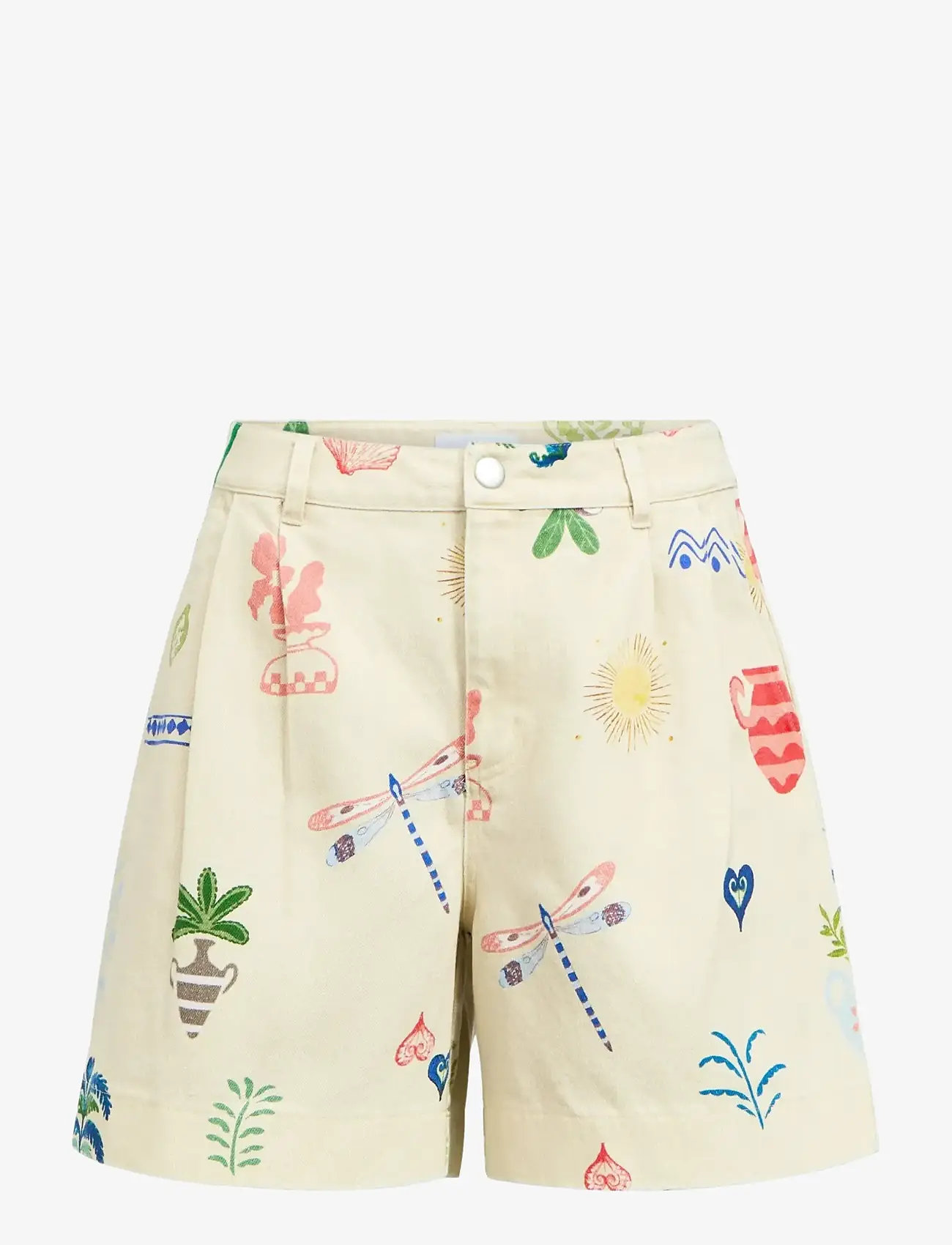 Object - OBJALLY HW LO SHORTS 144 - lühikesed teksapüksid - humus - 0