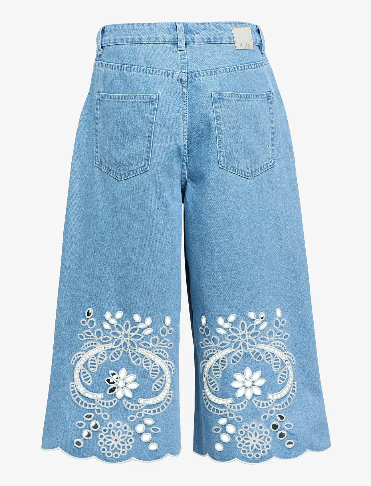 Object - OBJIDDA BERMUDA DENIM SHORTS 144 - bermuda - light blue denim - 2