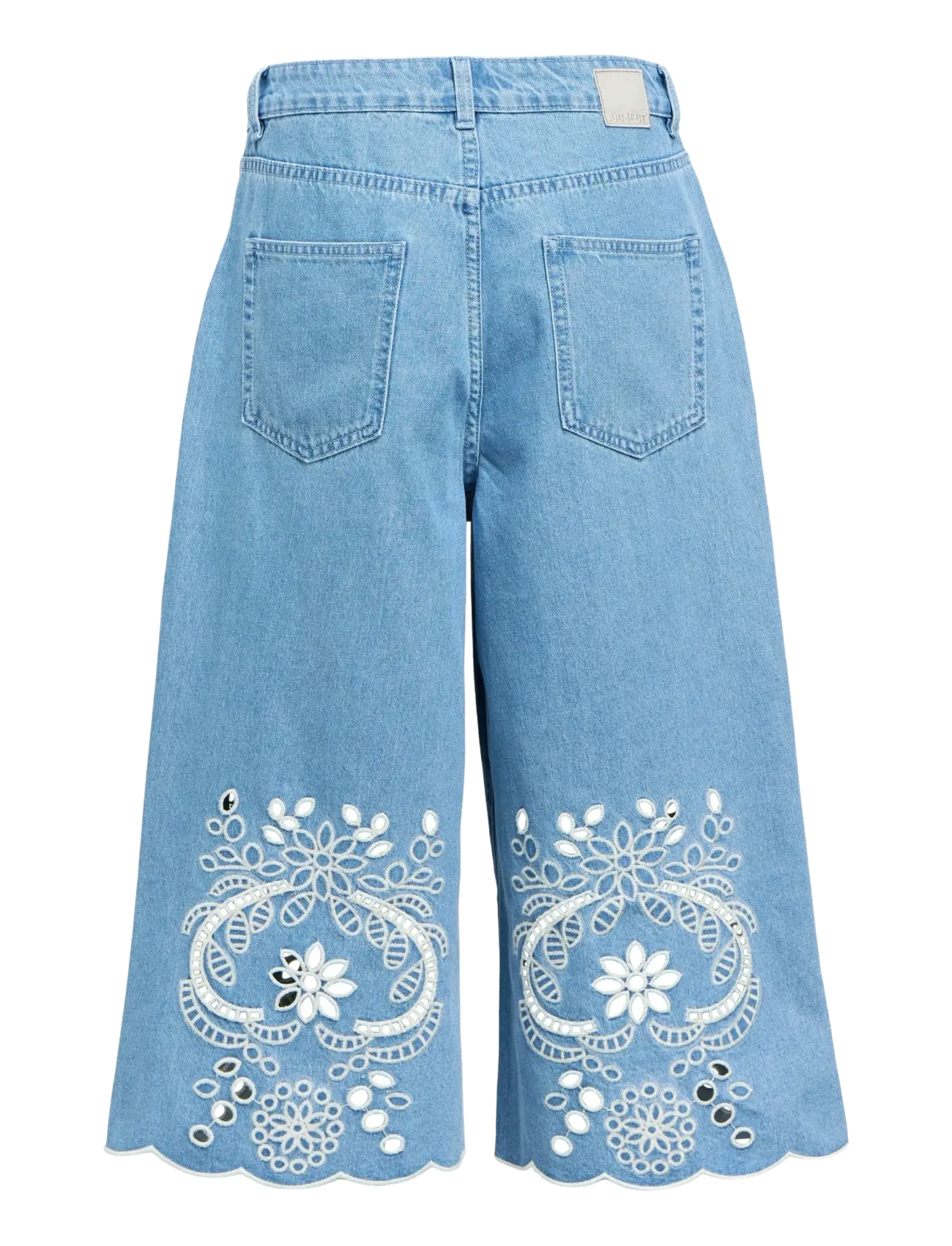 Object - OBJIDDA BERMUDA DENIM SHORTS 144 - bermudashorts - light blue denim - 2
