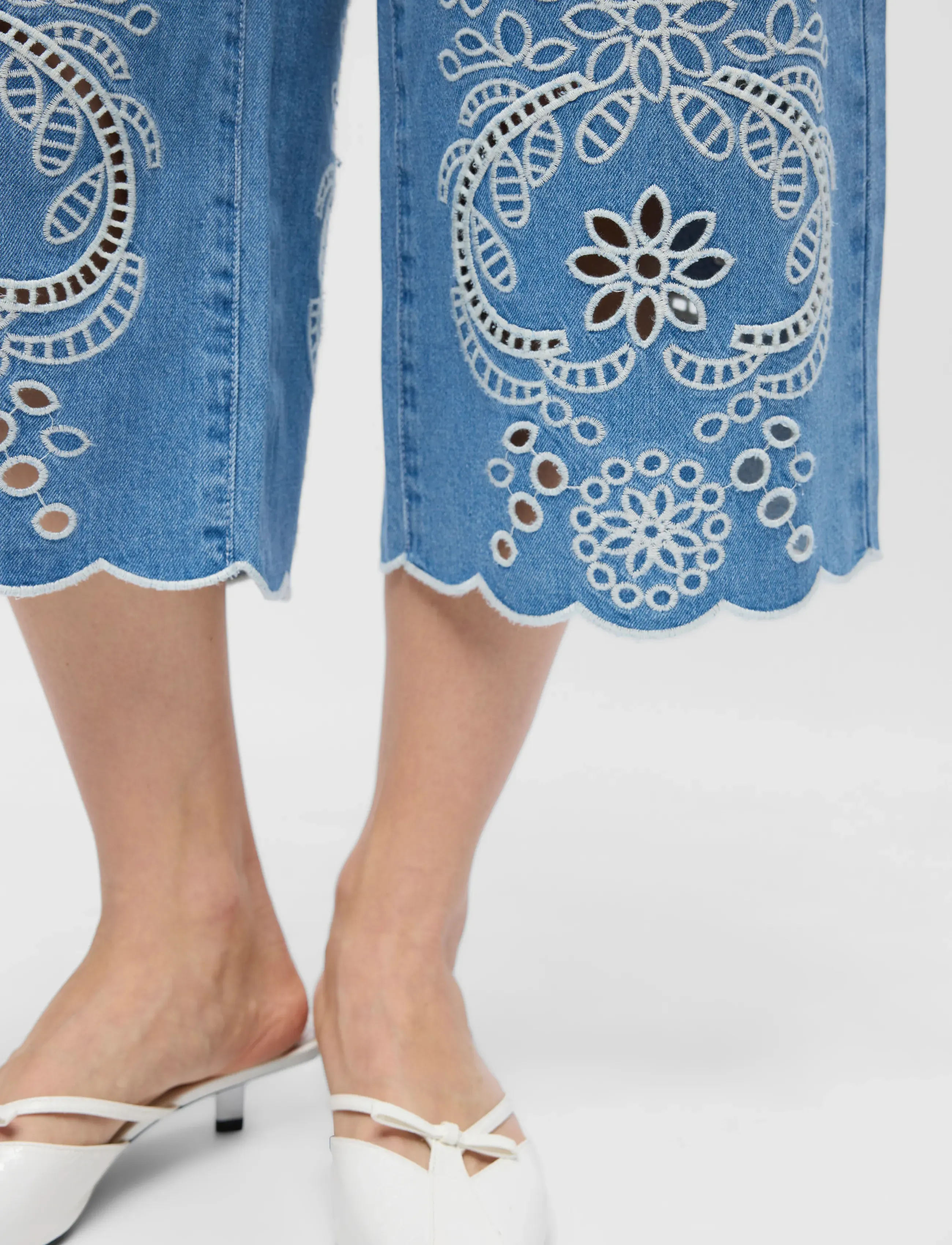 Object - OBJIDDA BERMUDA DENIM SHORTS 144 - bermudashorts - light blue denim - 5