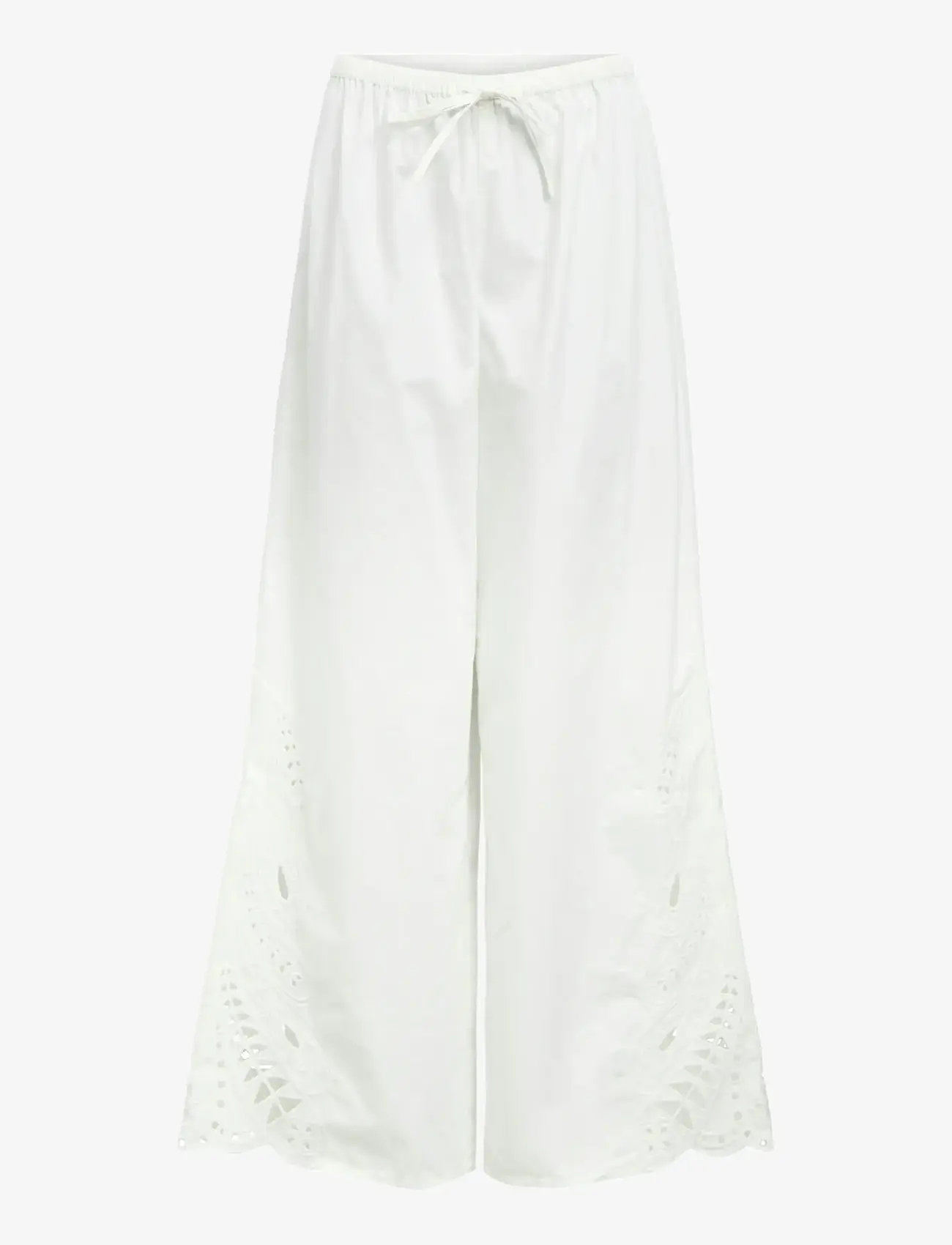 Object Objmadia Mw Wide Pant 144 (Cloud Dancer) – 459.95 kr – Booztlet.com